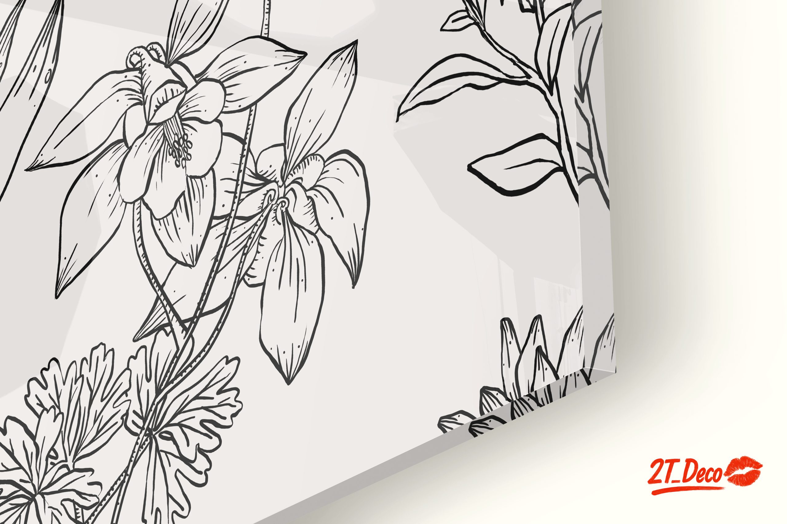 Hand-Drawn Botanical Leaf Artwork - Image 9