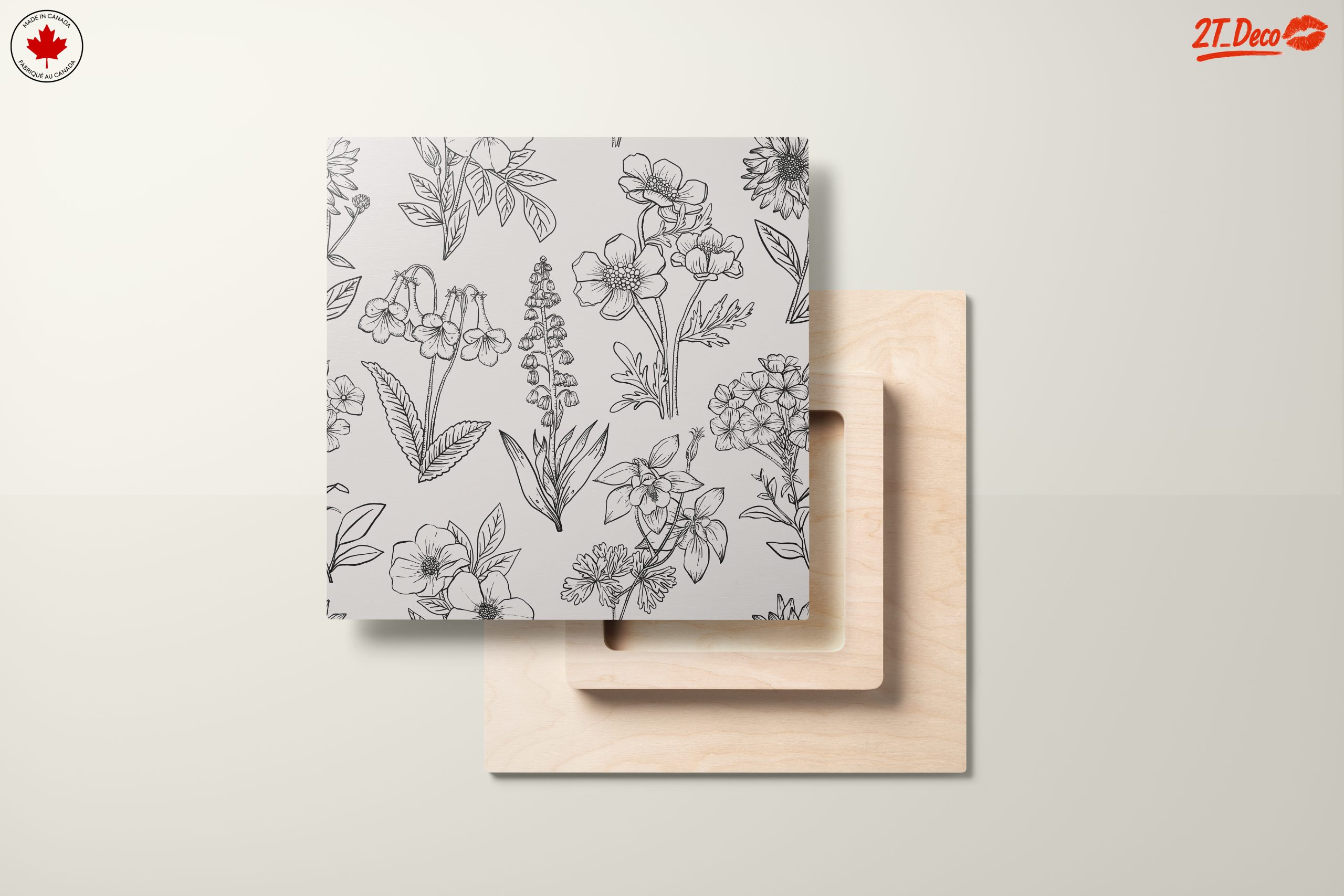 Hand-Drawn Botanical Leaf Artwork - Image 11