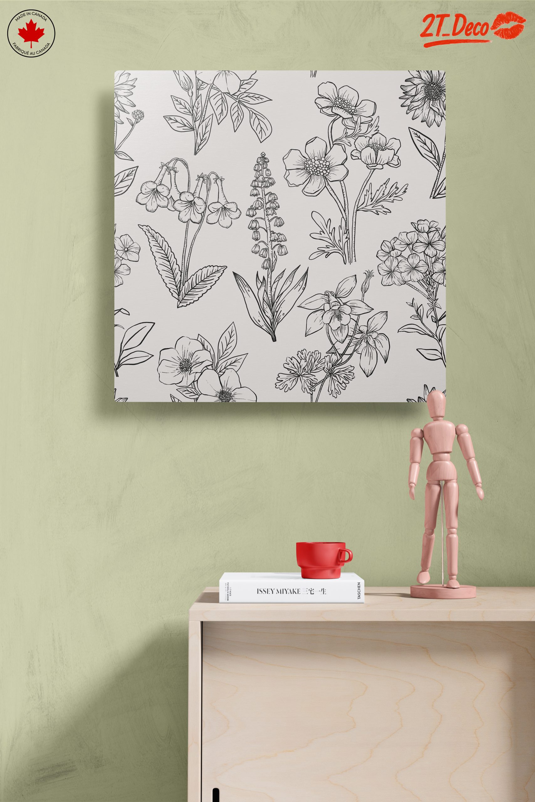 Hand-Drawn Botanical Leaf Artwork - Image 14