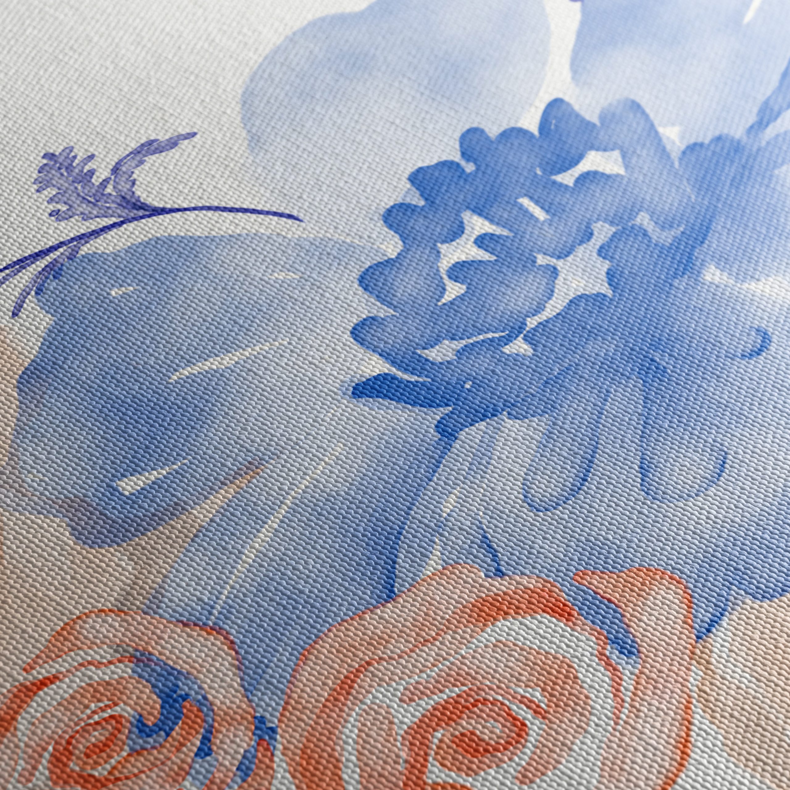 Elegant Floral Arrangement Artwork - Image 5
