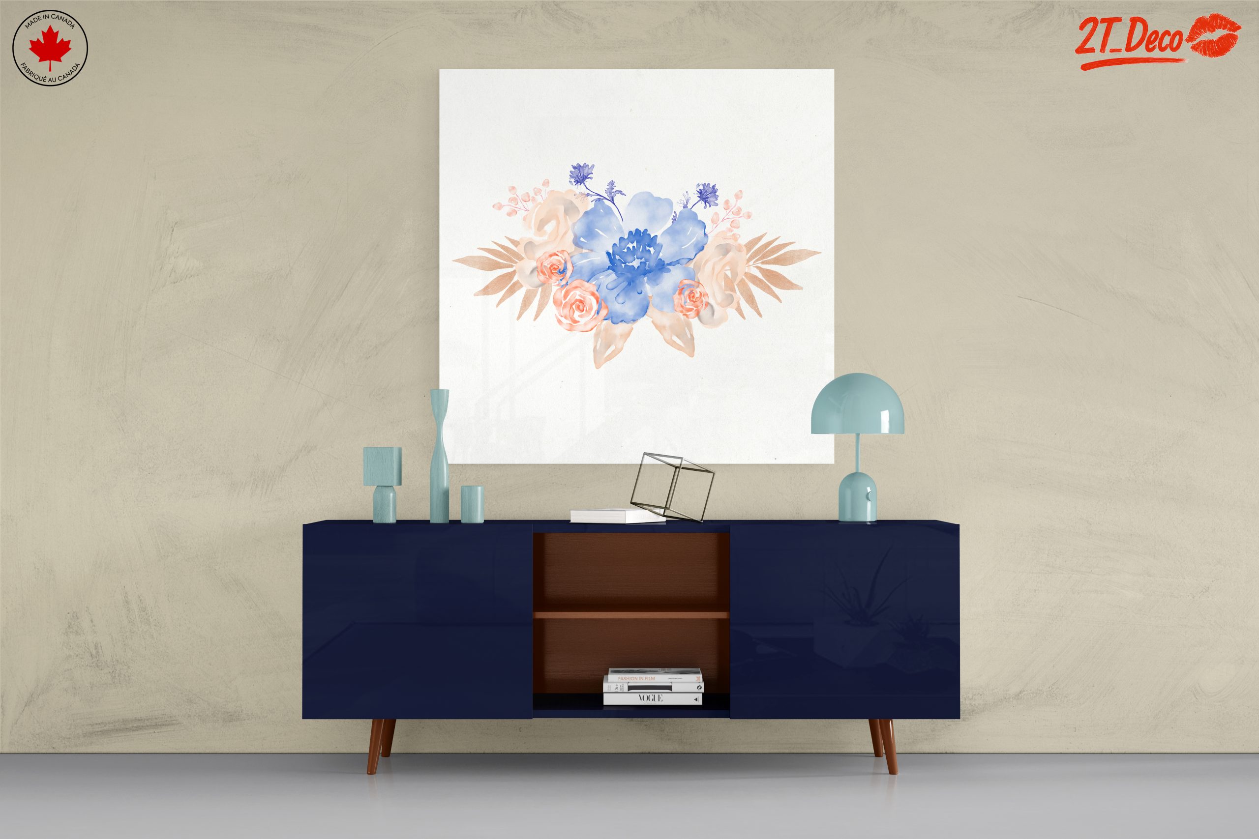 Elegant Floral Arrangement Artwork - Image 8