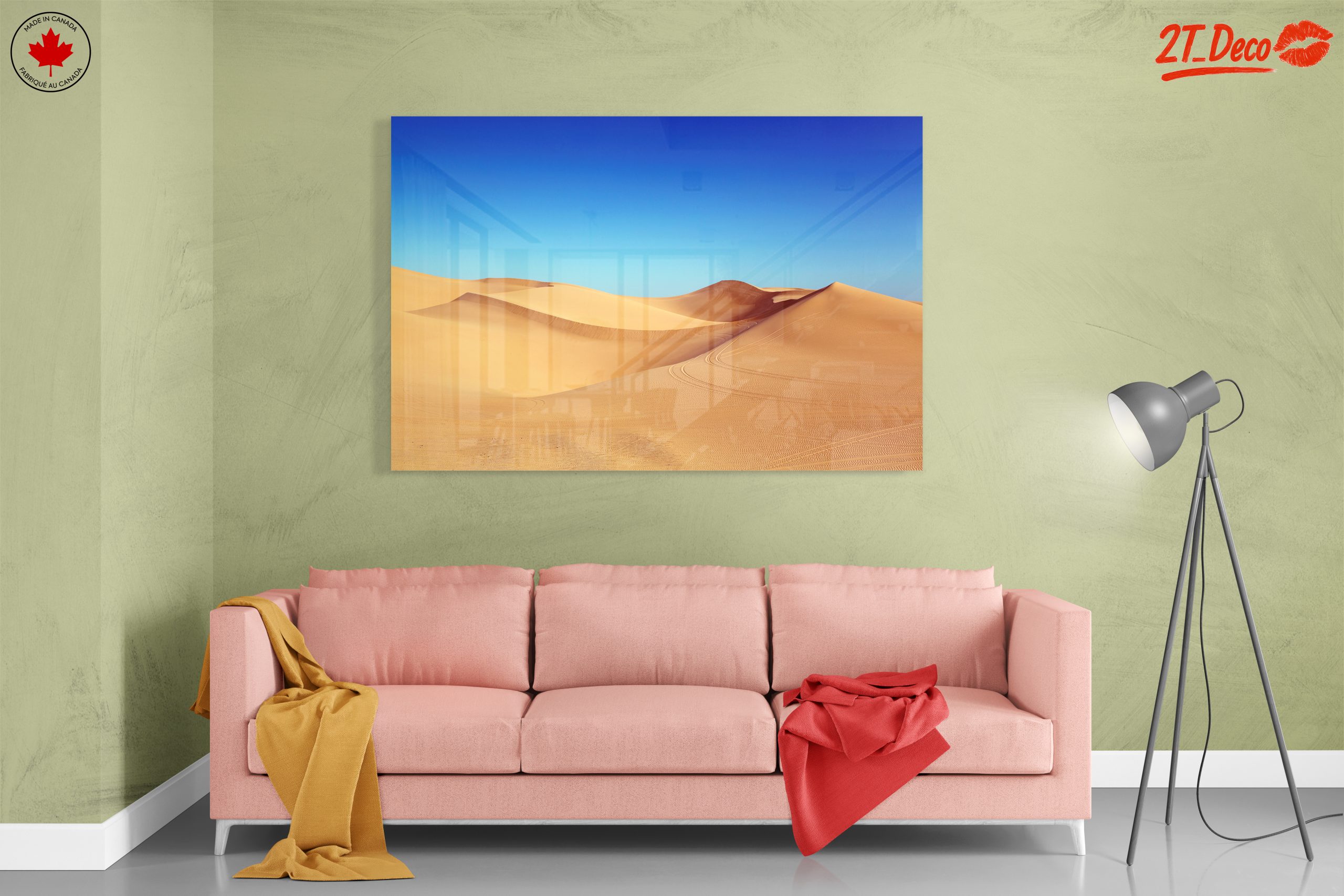 Desert Landscape with Rolling Sand Dunes - Image 7