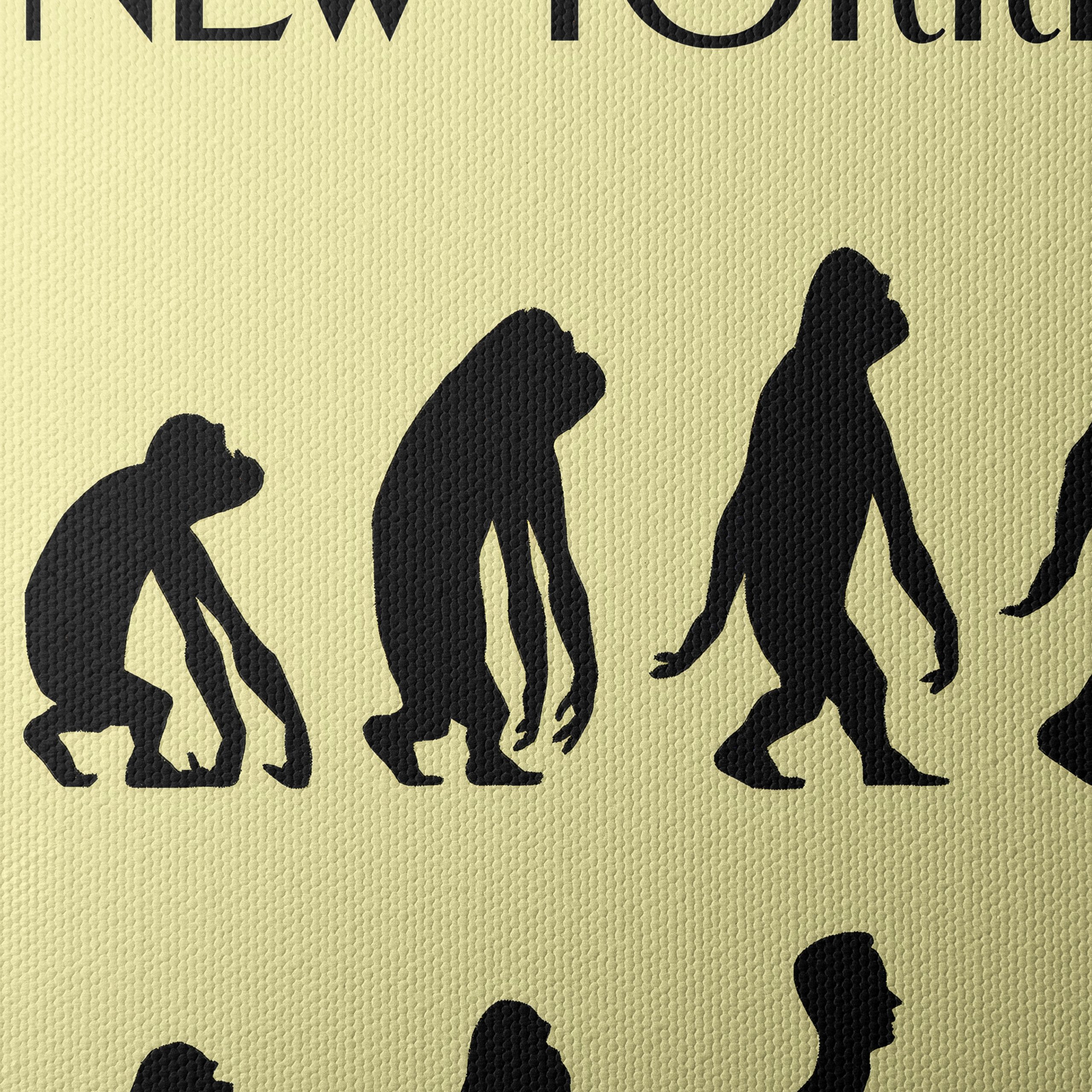 New Yorker Evolution Wall Art - Image 4