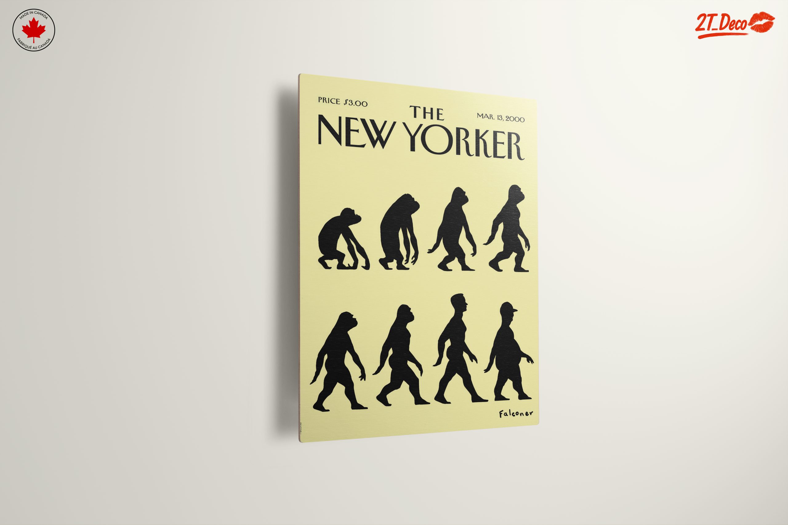 New Yorker Evolution Wall Art - Image 13