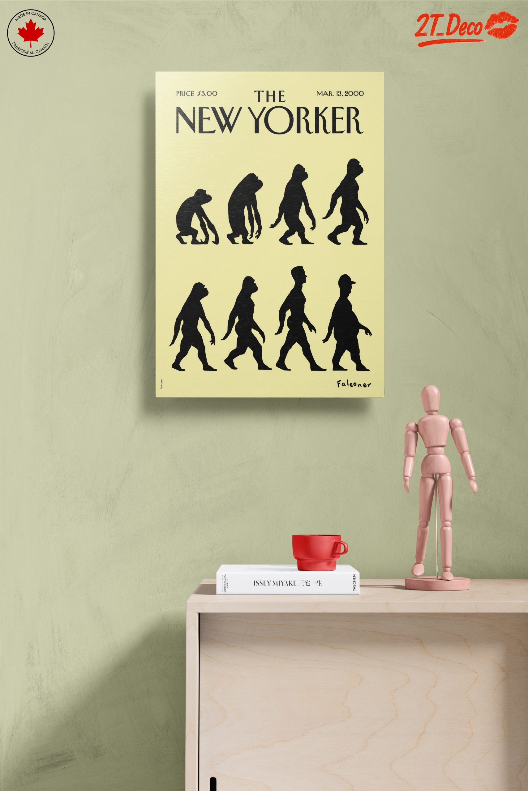 New Yorker Evolution Wall Art - Image 14