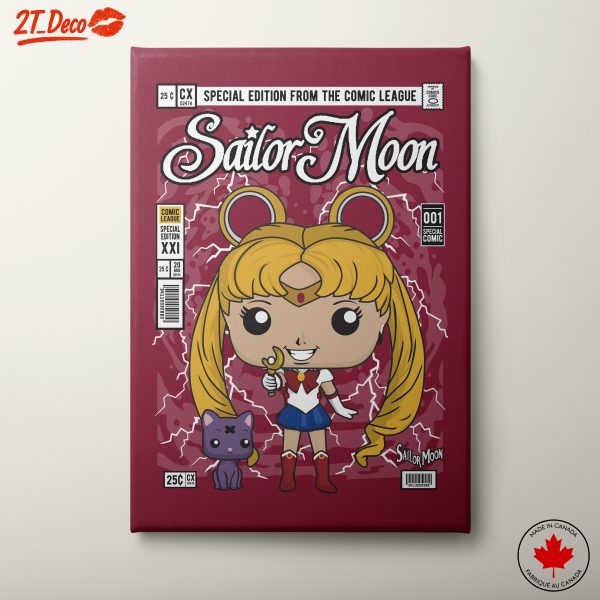 Sailor Moon Cartoon Art