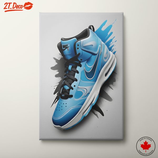 Stylish Nike Sneaker Graphic Art