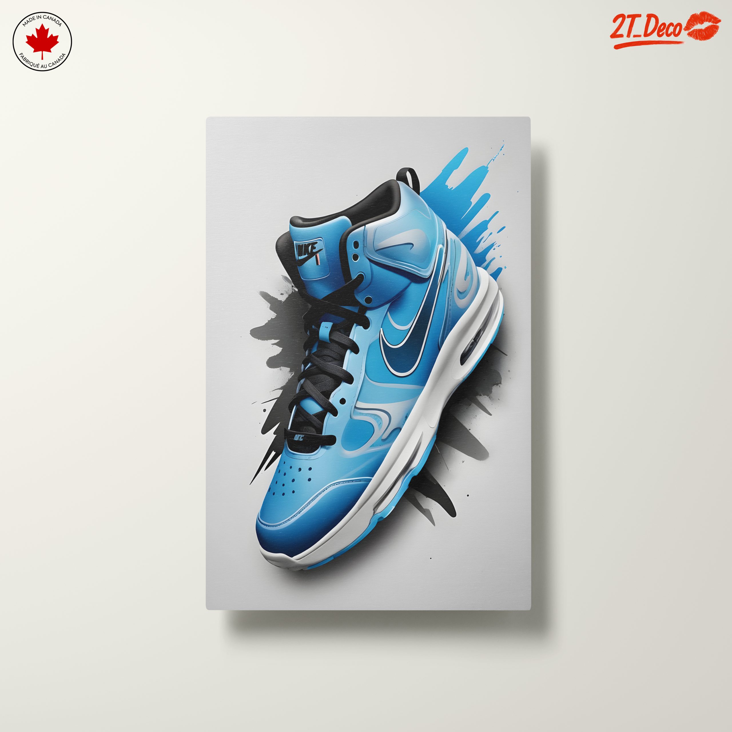 Stylish Nike Sneaker Graphic Art - Image 10