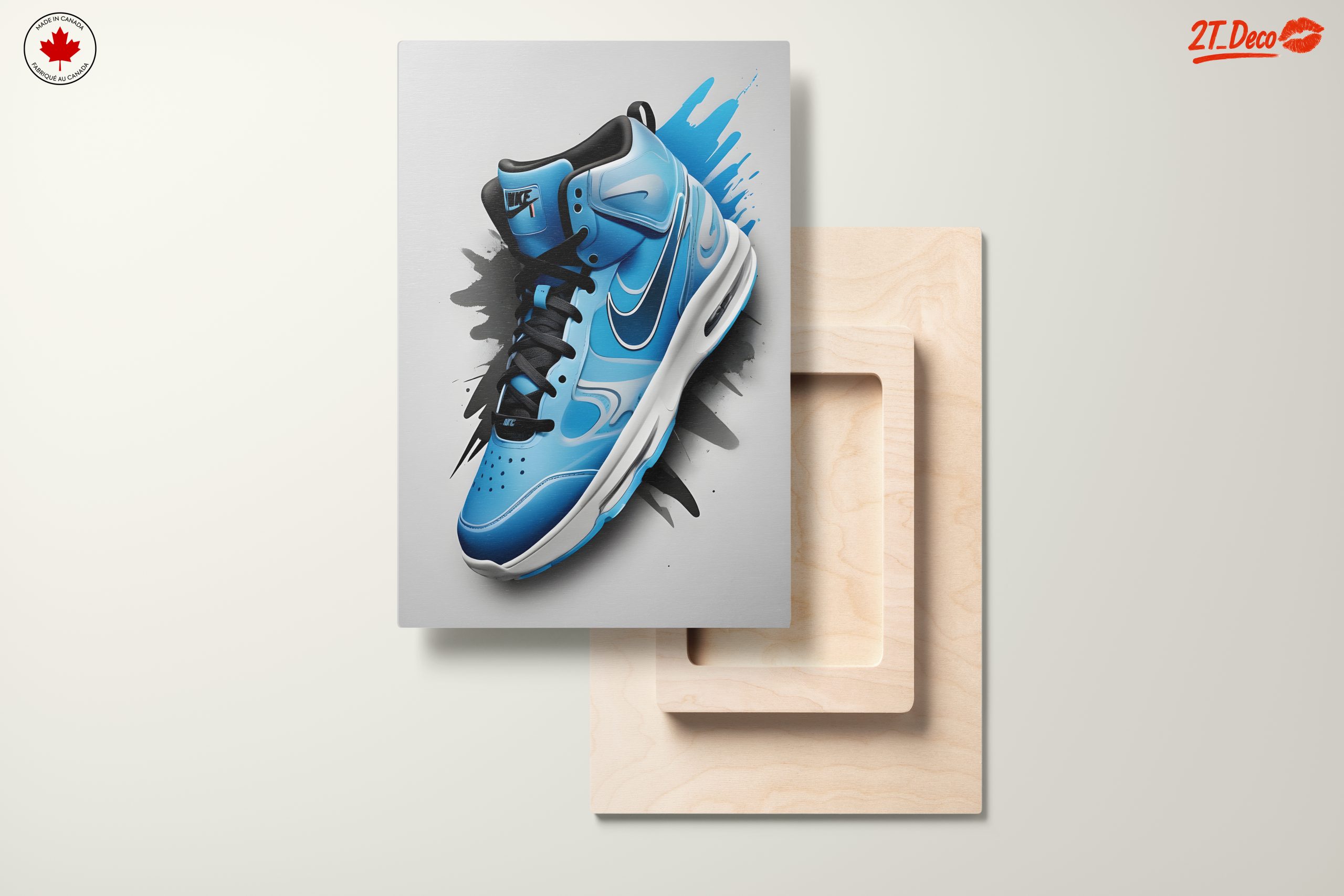 Stylish Nike Sneaker Graphic Art - Image 11
