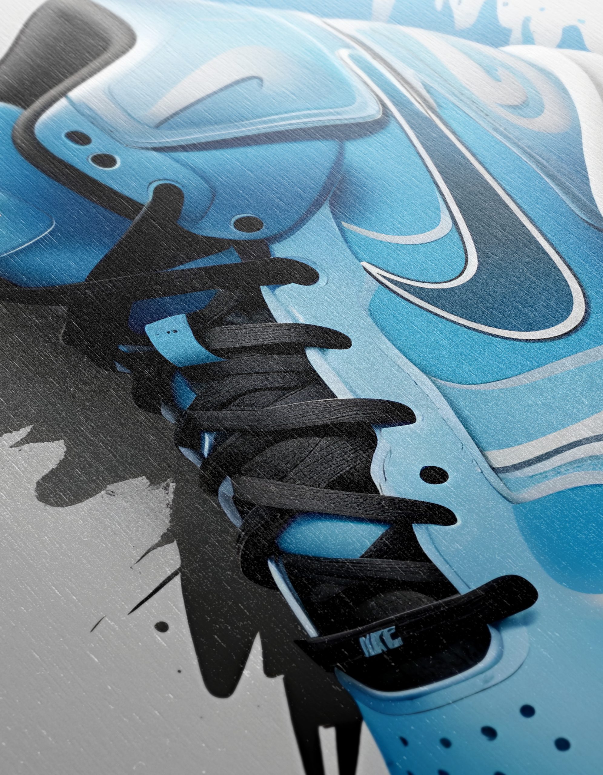 Stylish Nike Sneaker Graphic Art - Image 12