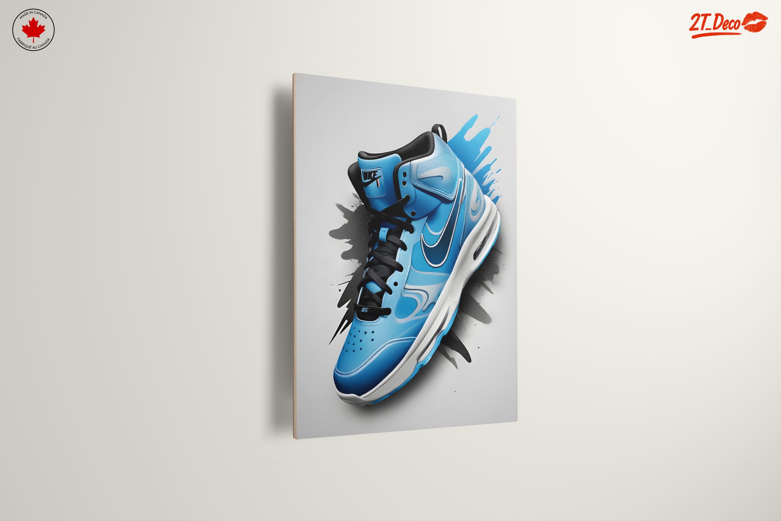 Stylish Nike Sneaker Graphic Art - Image 13