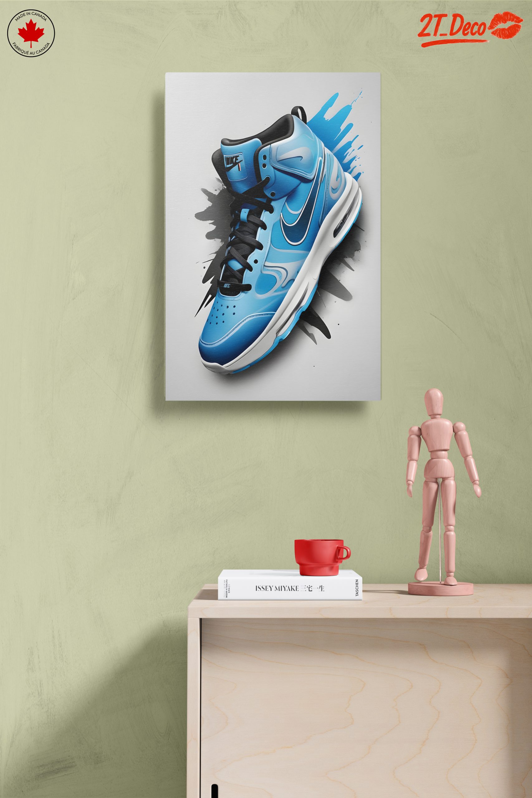Stylish Nike Sneaker Graphic Art - Image 14
