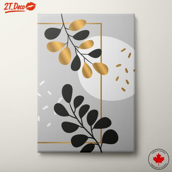 Stylish Modern Botanical Illustration for Home