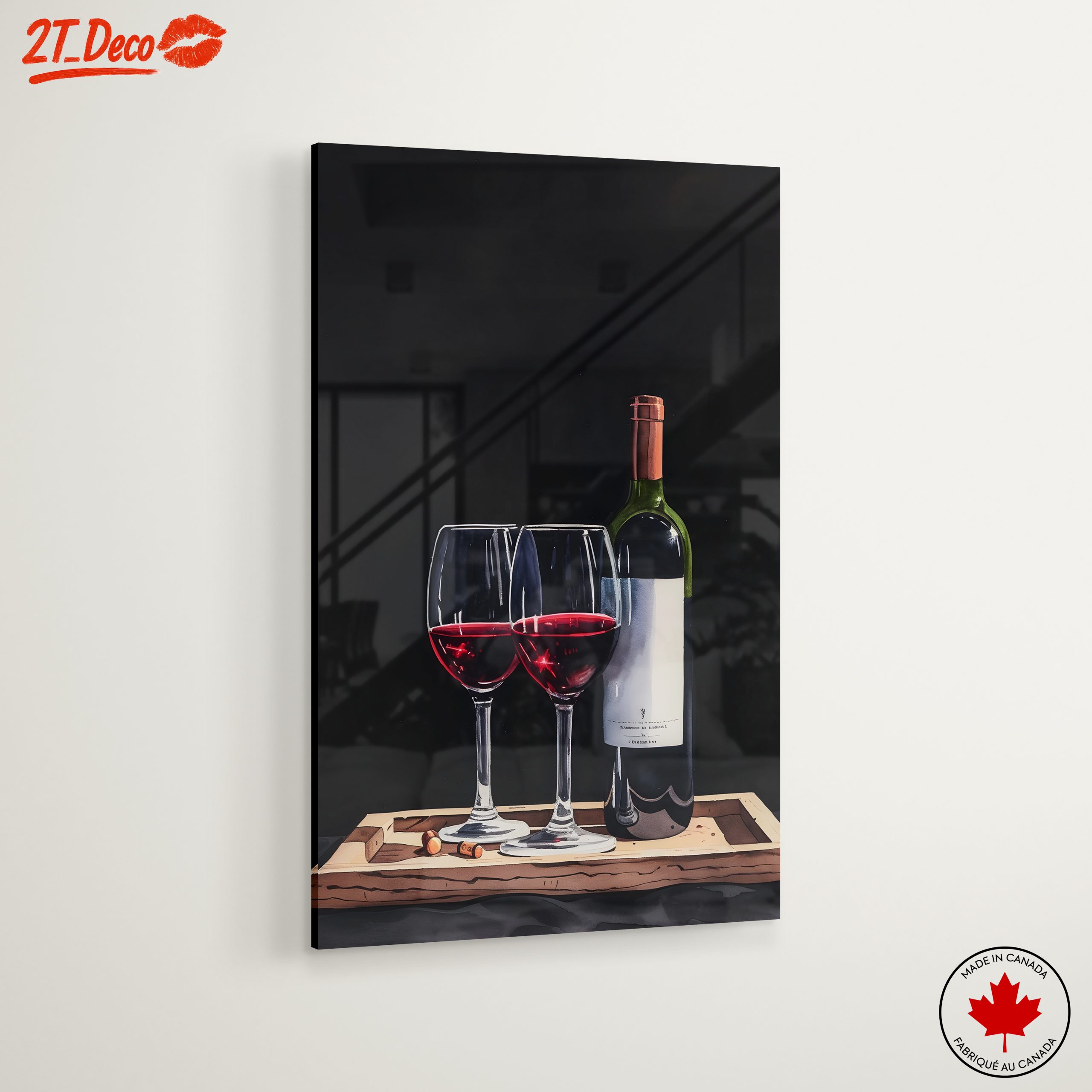 Elegant Wine Bottles and Glasses - Image 6