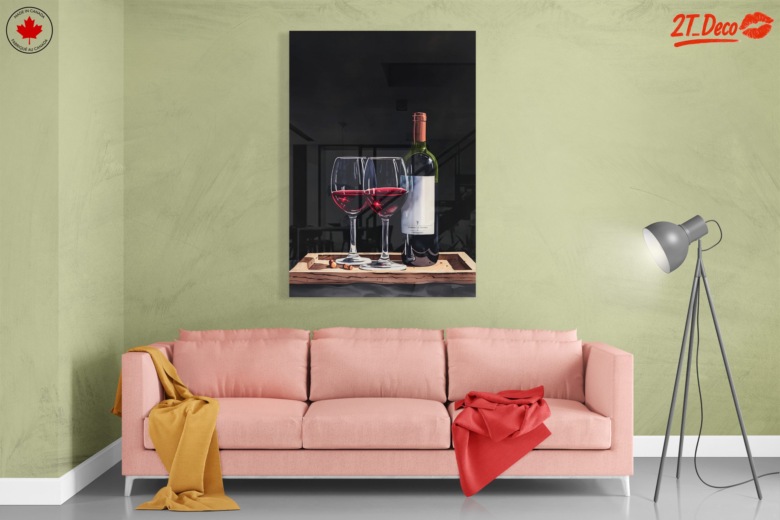 Elegant Wine Bottles and Glasses - Image 7