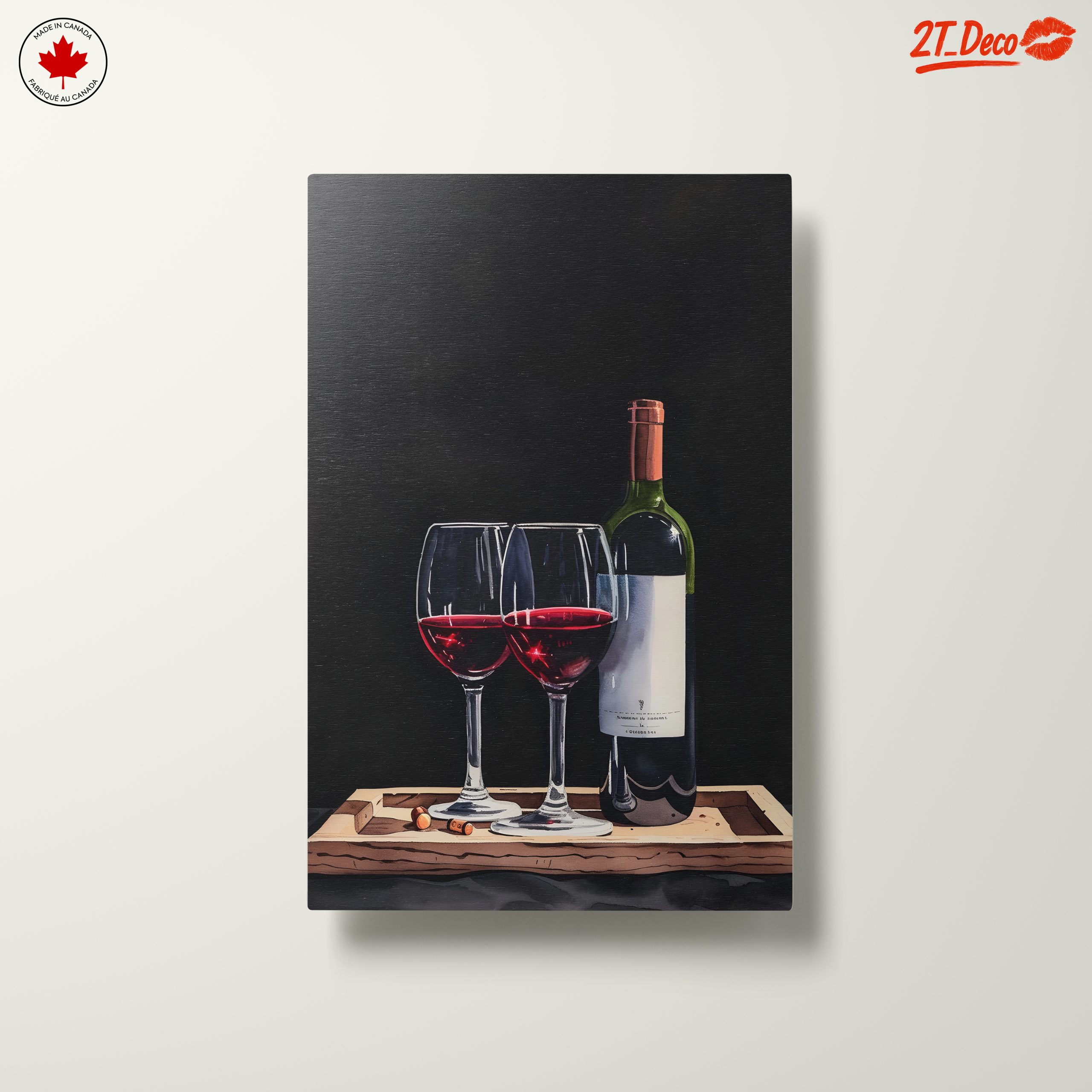 Elegant Wine Bottles and Glasses - Image 10