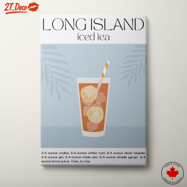 Long Island Iced Tea Recipe Art 2
