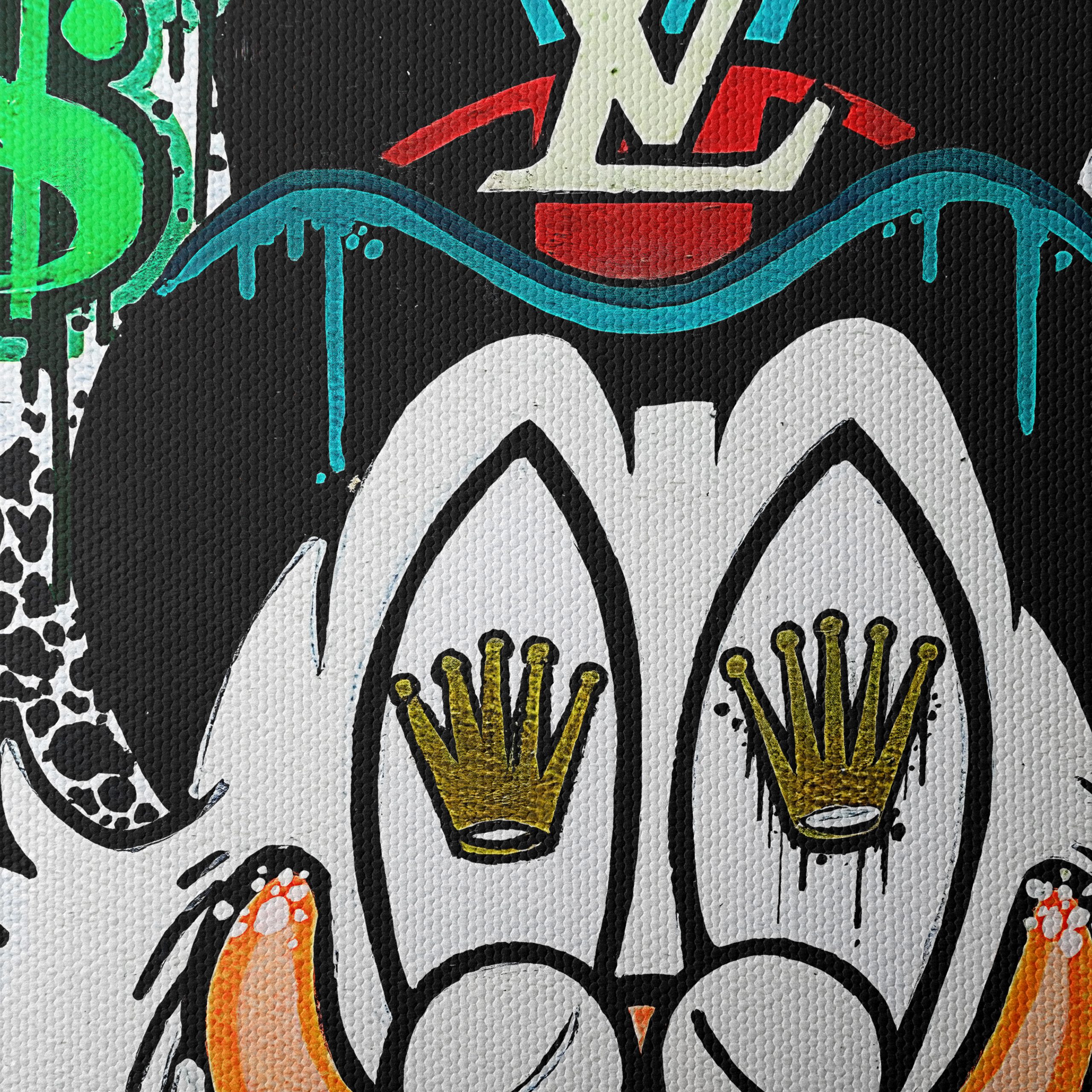 Vibrant Millionaire Art Featuring Wealth Theme - Image 4