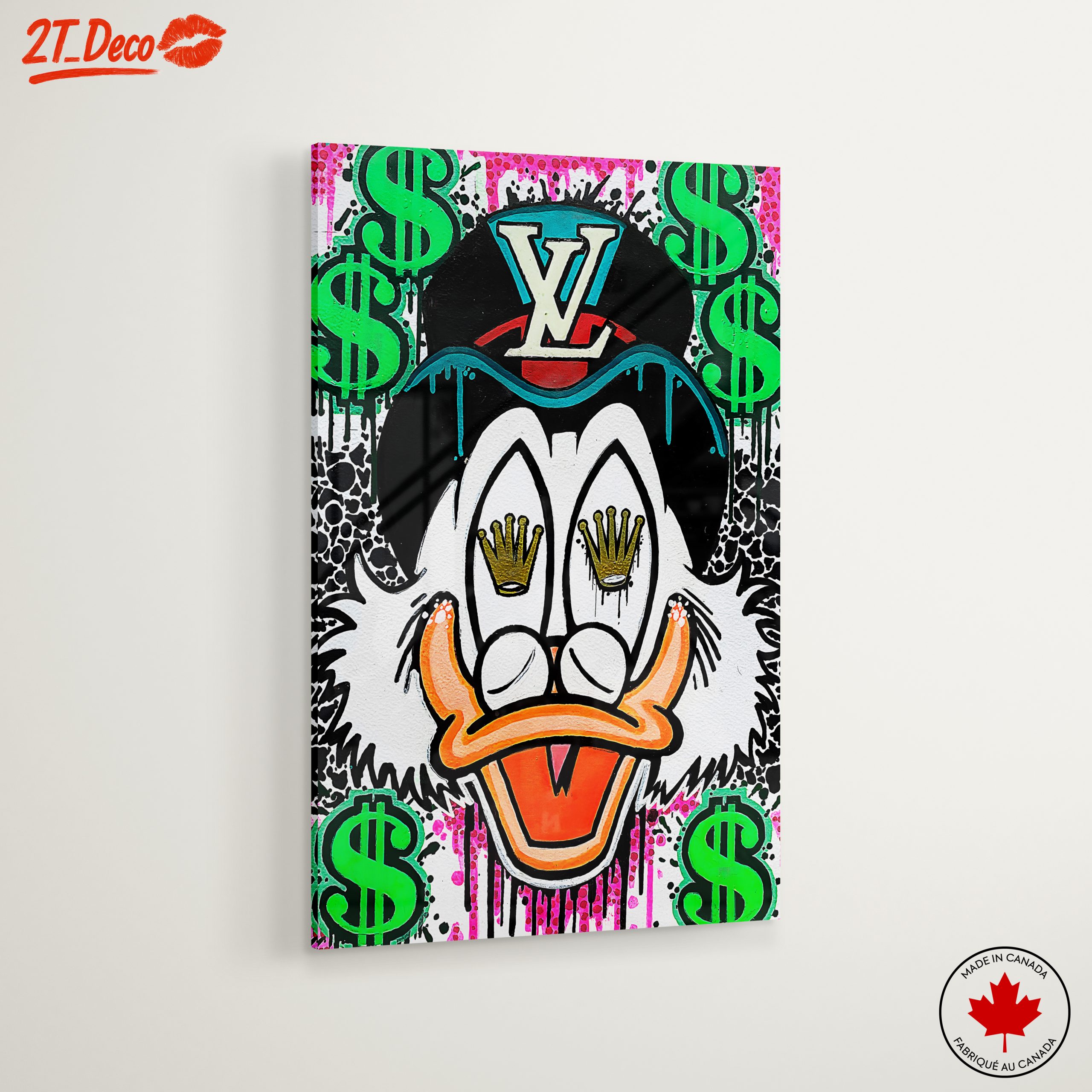 Vibrant Millionaire Art Featuring Wealth Theme - Image 6