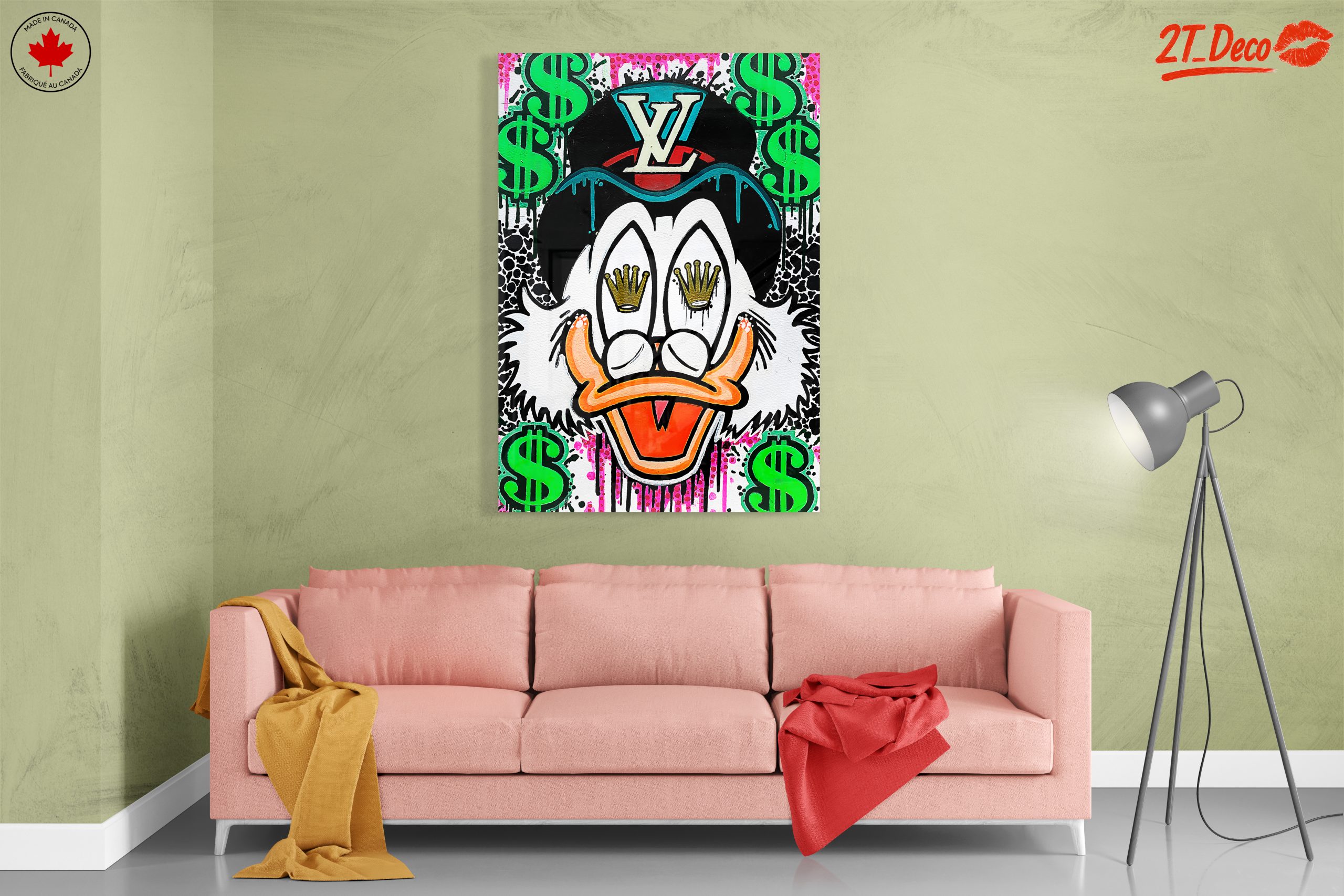 Vibrant Millionaire Art Featuring Wealth Theme - Image 7