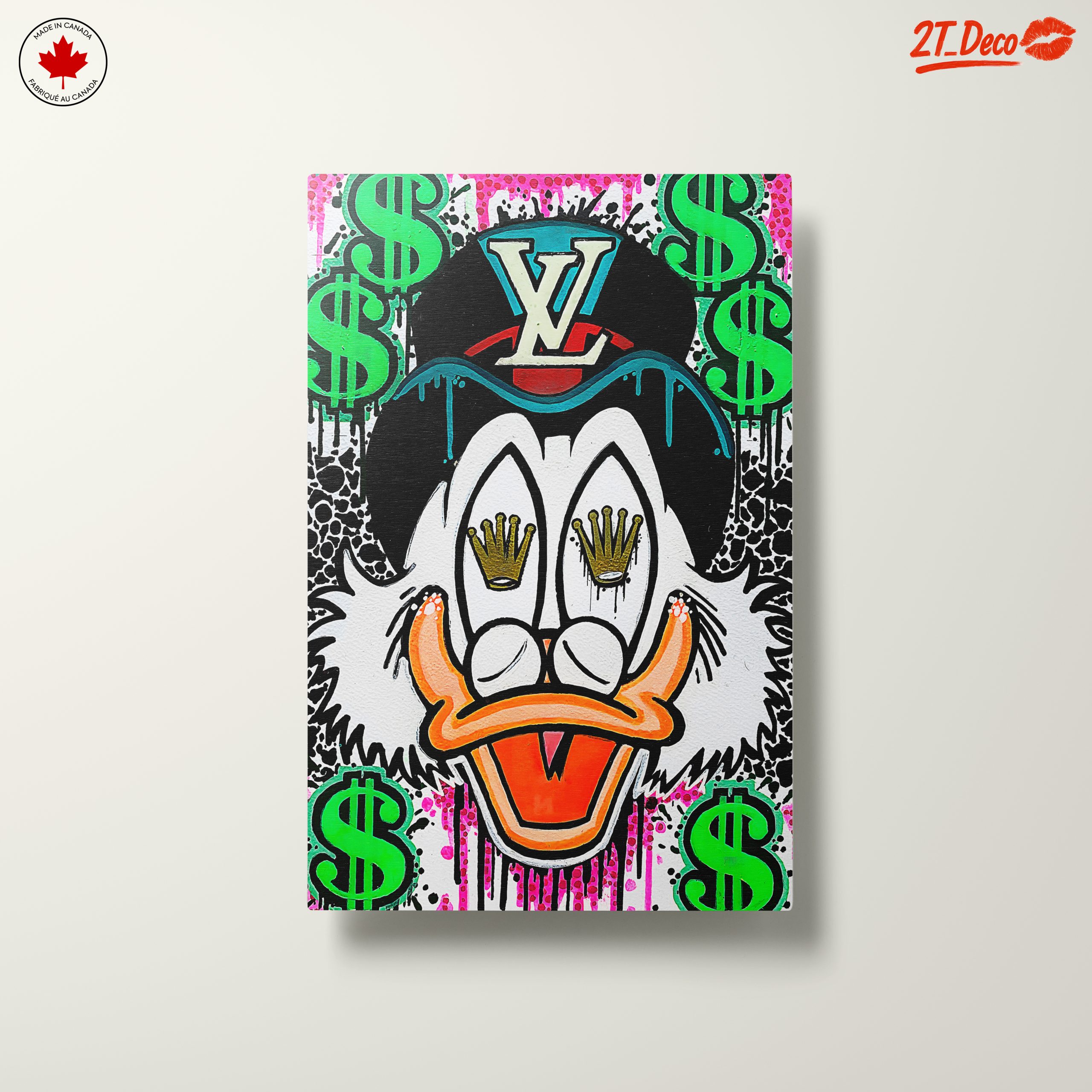 Vibrant Millionaire Art Featuring Wealth Theme - Image 10