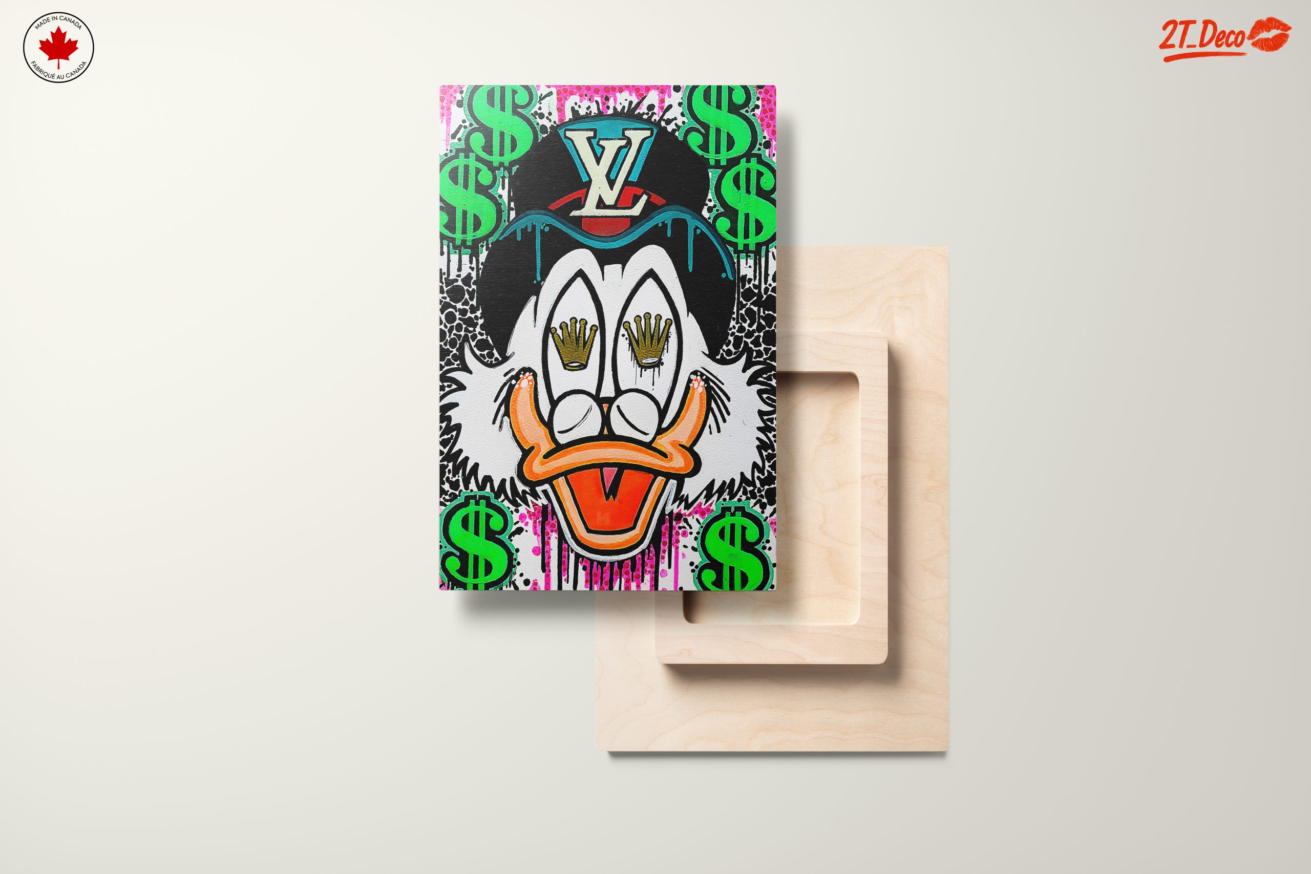 Vibrant Millionaire Art Featuring Wealth Theme - Image 11