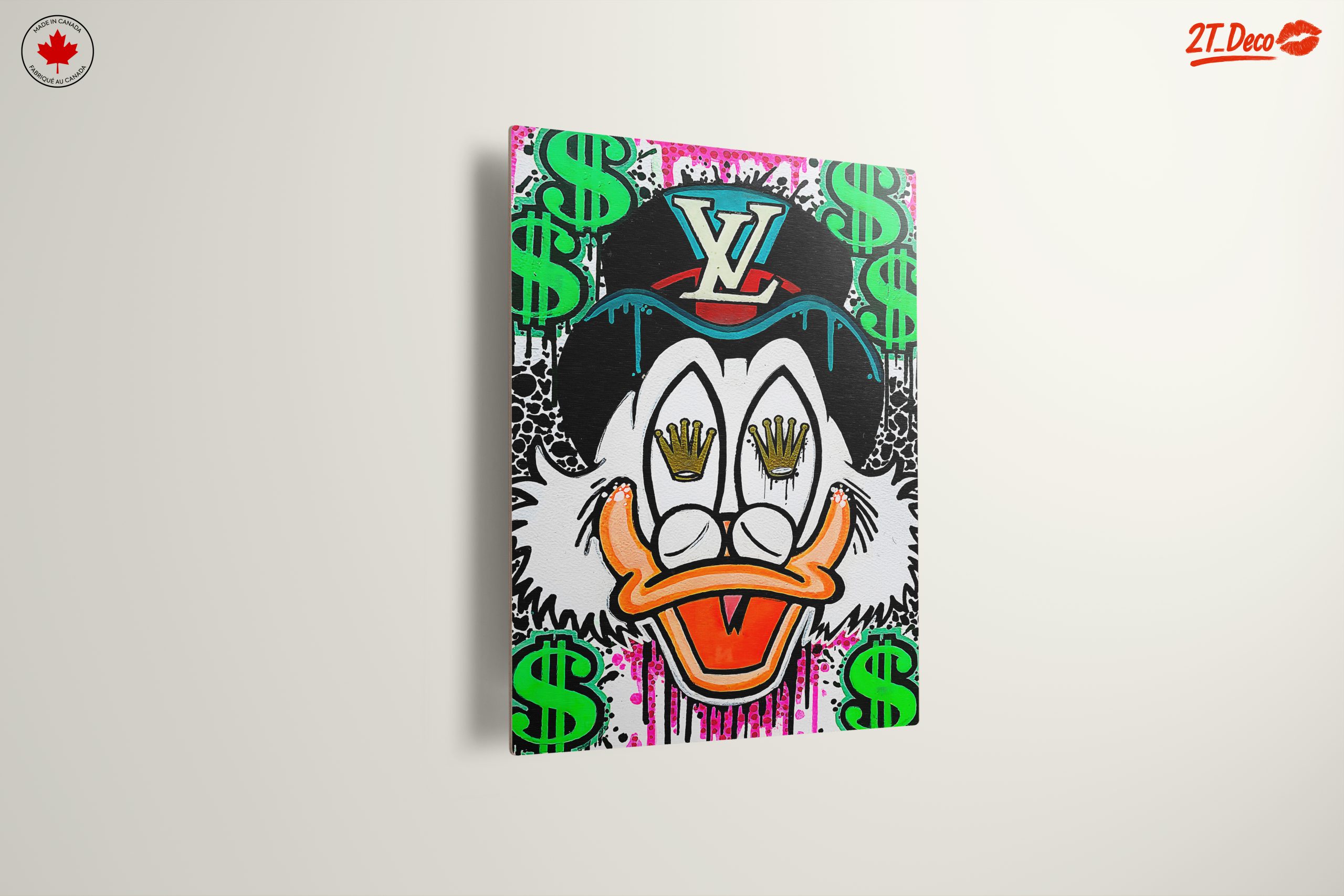 Vibrant Millionaire Art Featuring Wealth Theme - Image 13