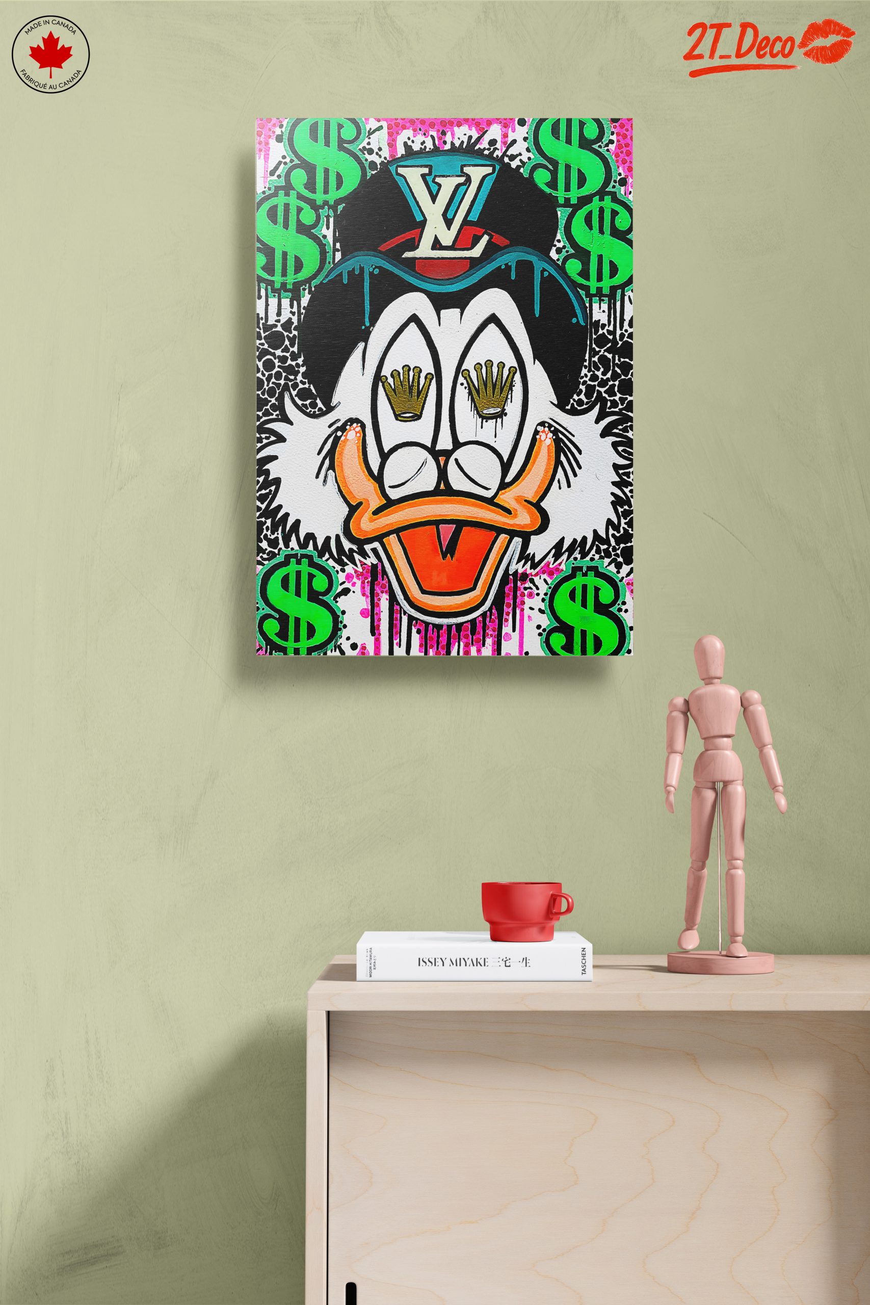 Vibrant Millionaire Art Featuring Wealth Theme - Image 14