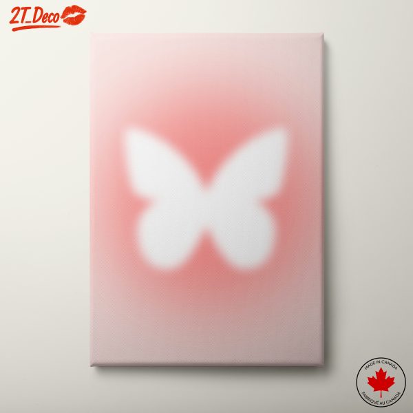 Elegant Butterfly Silhouette Art