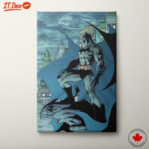Batman Graphic Art in Gotham City