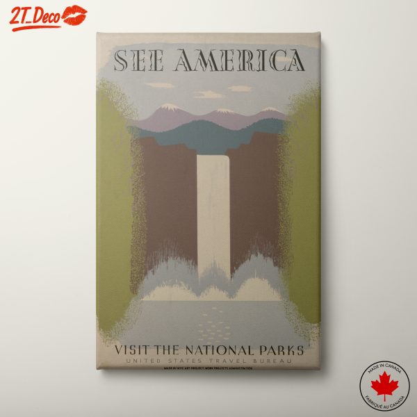 See America National Parks Landscape Art
