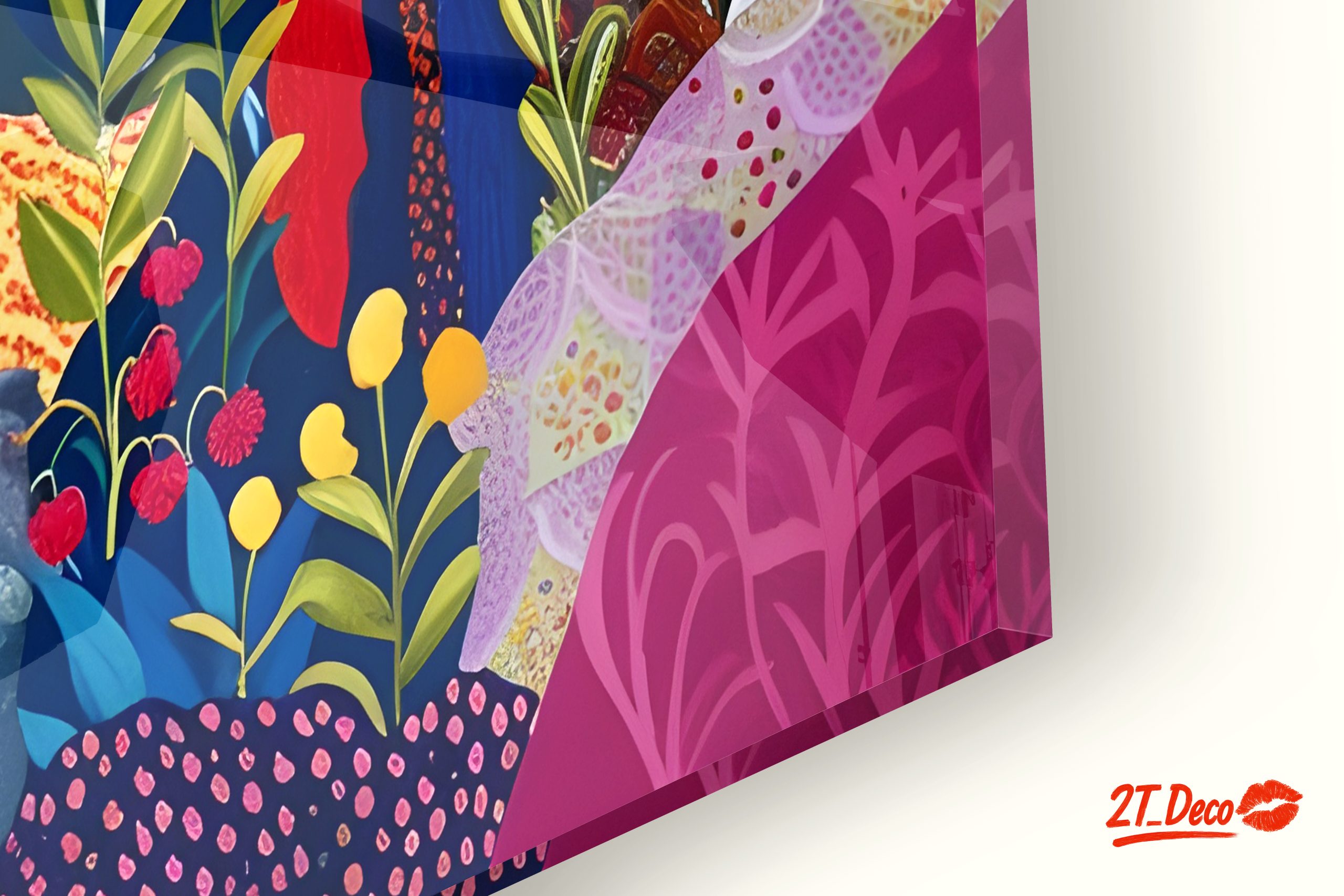 Colorful Abstract Landscape Art - Image 9