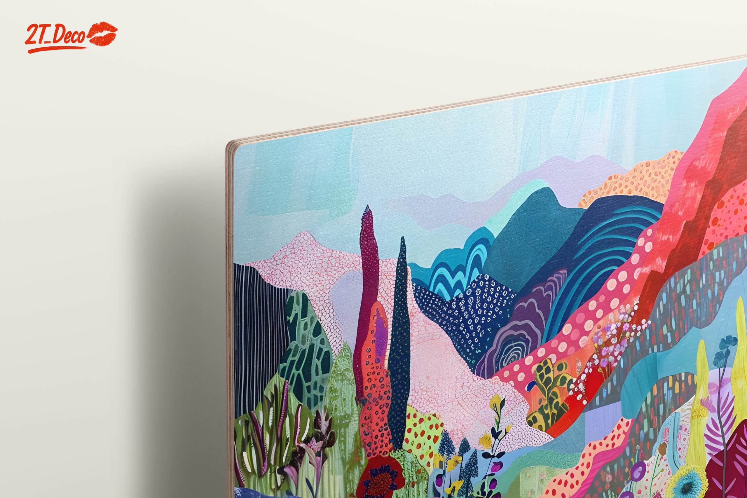 Colorful Abstract Landscape Art - Image 15