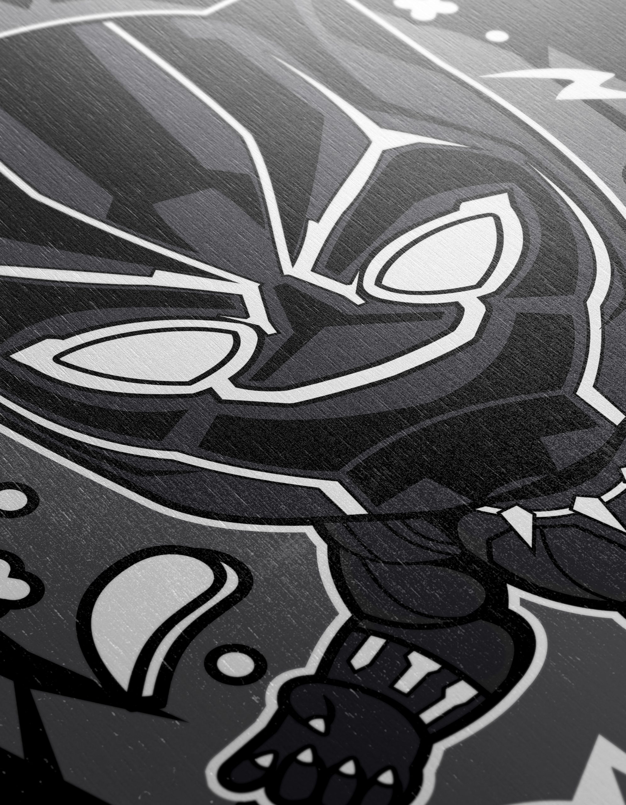 Cute Black Panther Character Art - Image 12