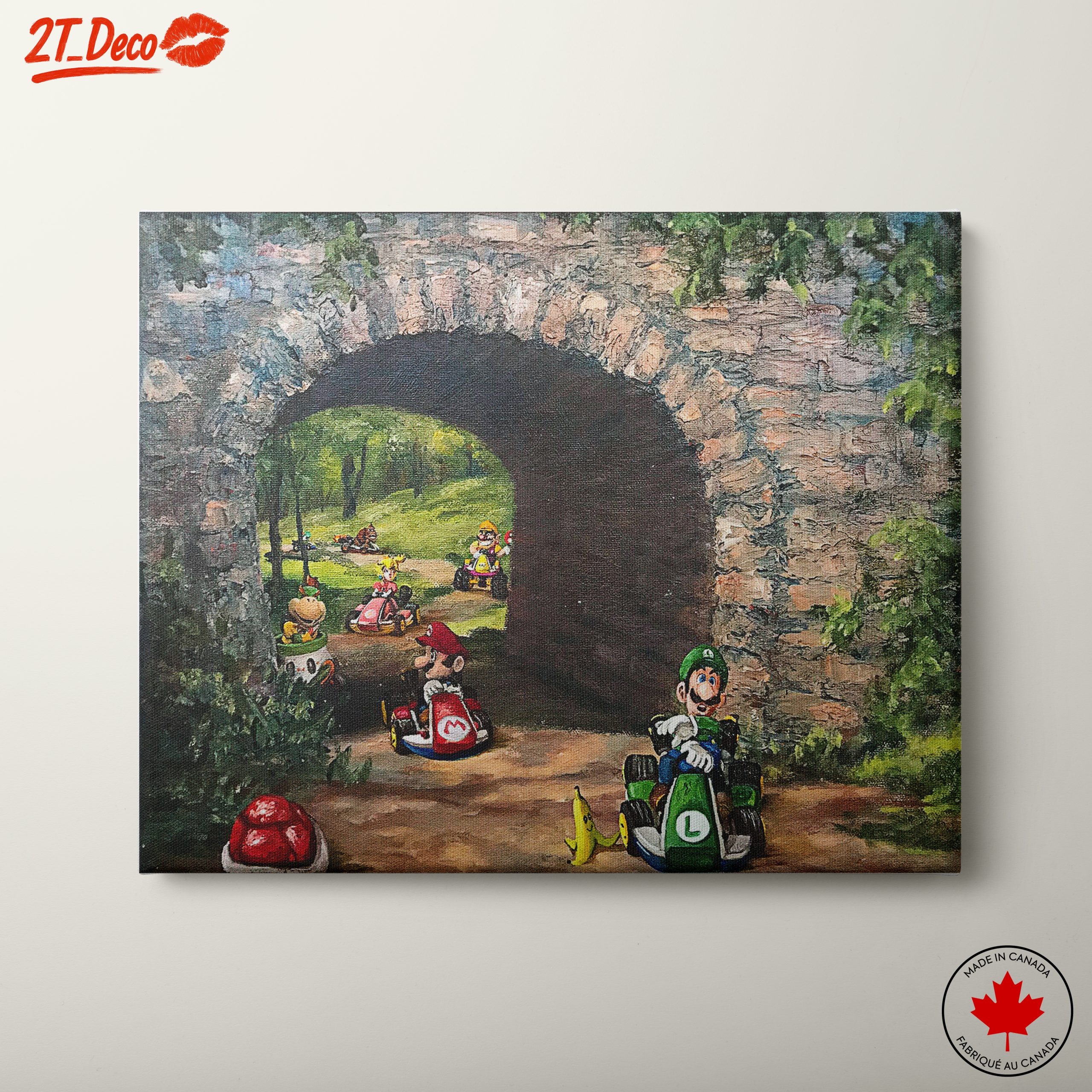 Mario Kart Adventure with Animated Characters