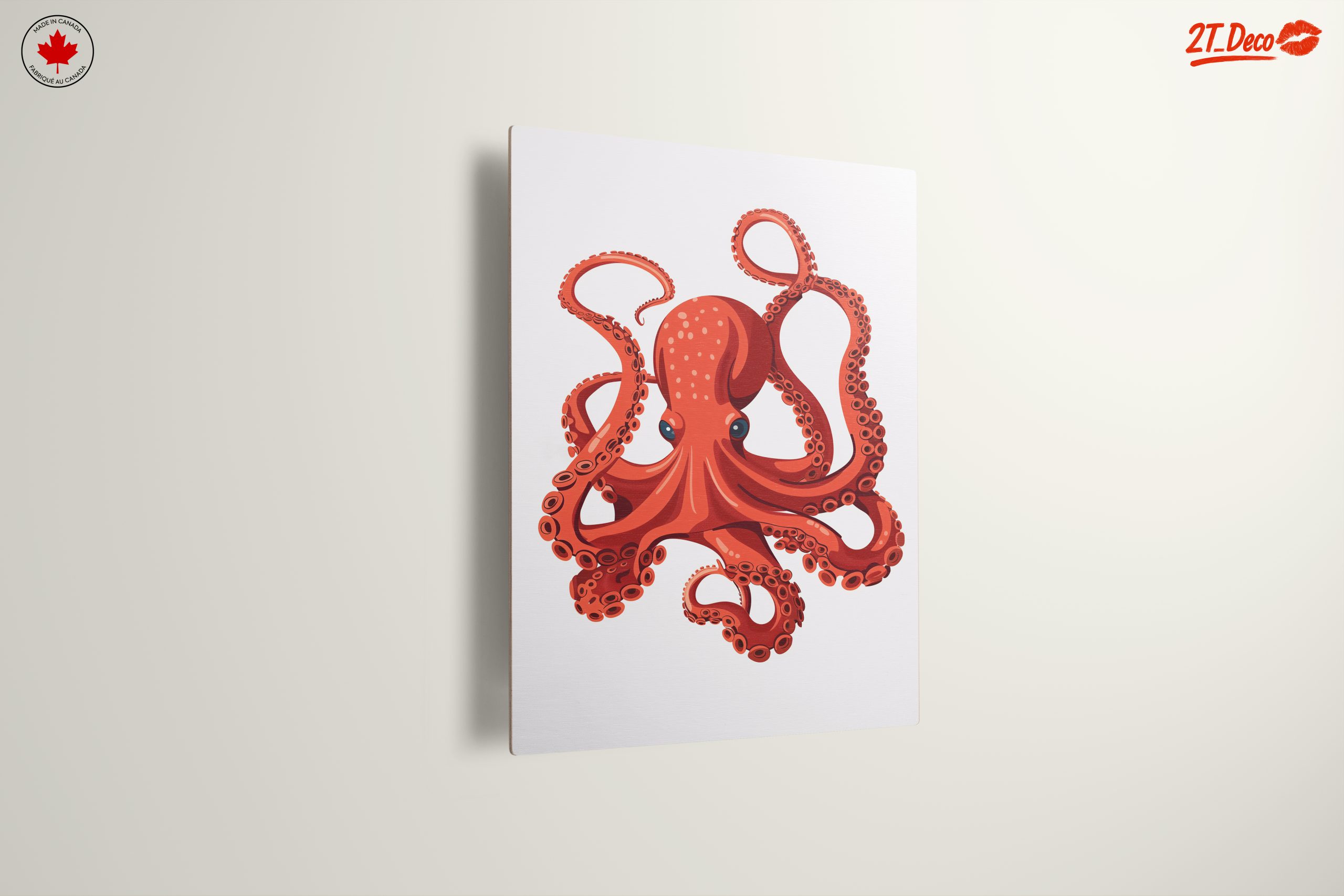 Vibrant Stylized Octopus Artwork - Image 13