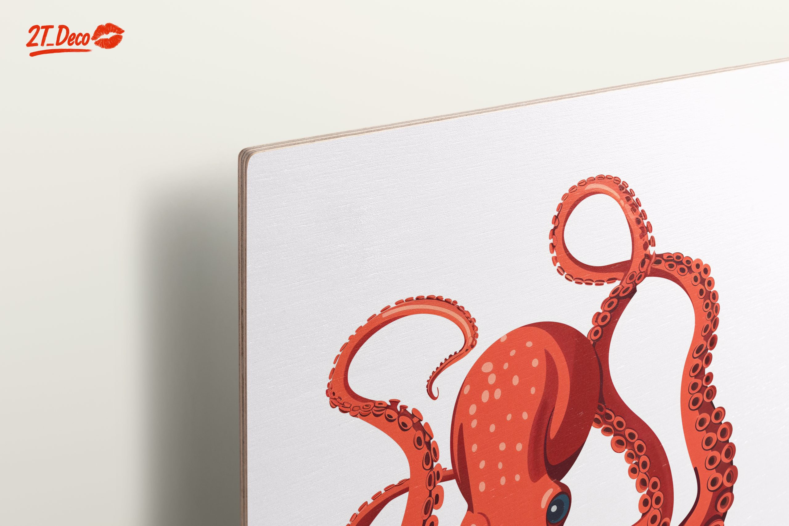 Vibrant Stylized Octopus Artwork - Image 15