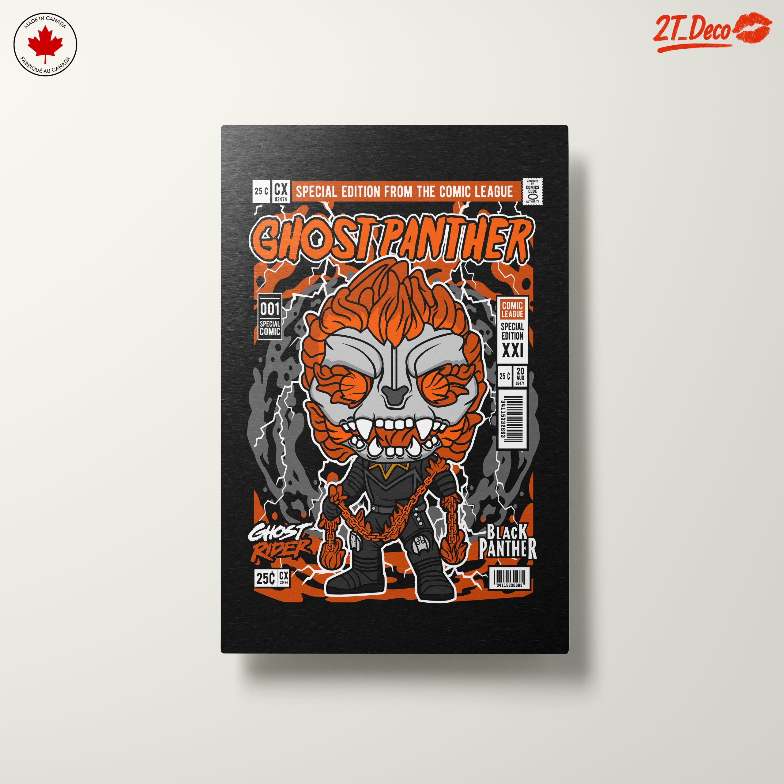 Ghost Panther Comic Character Art - Image 10