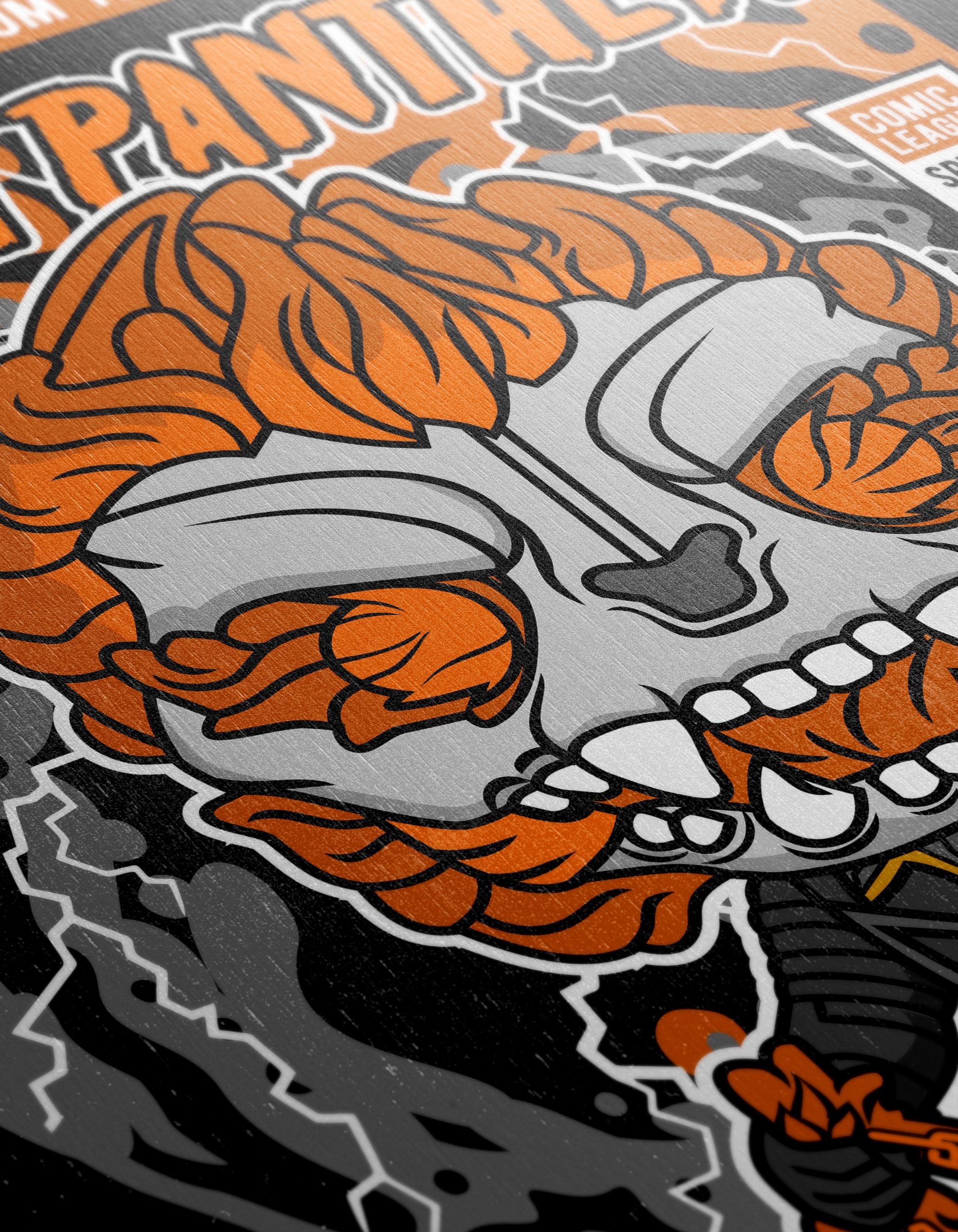 Ghost Panther Comic Character Art - Image 12