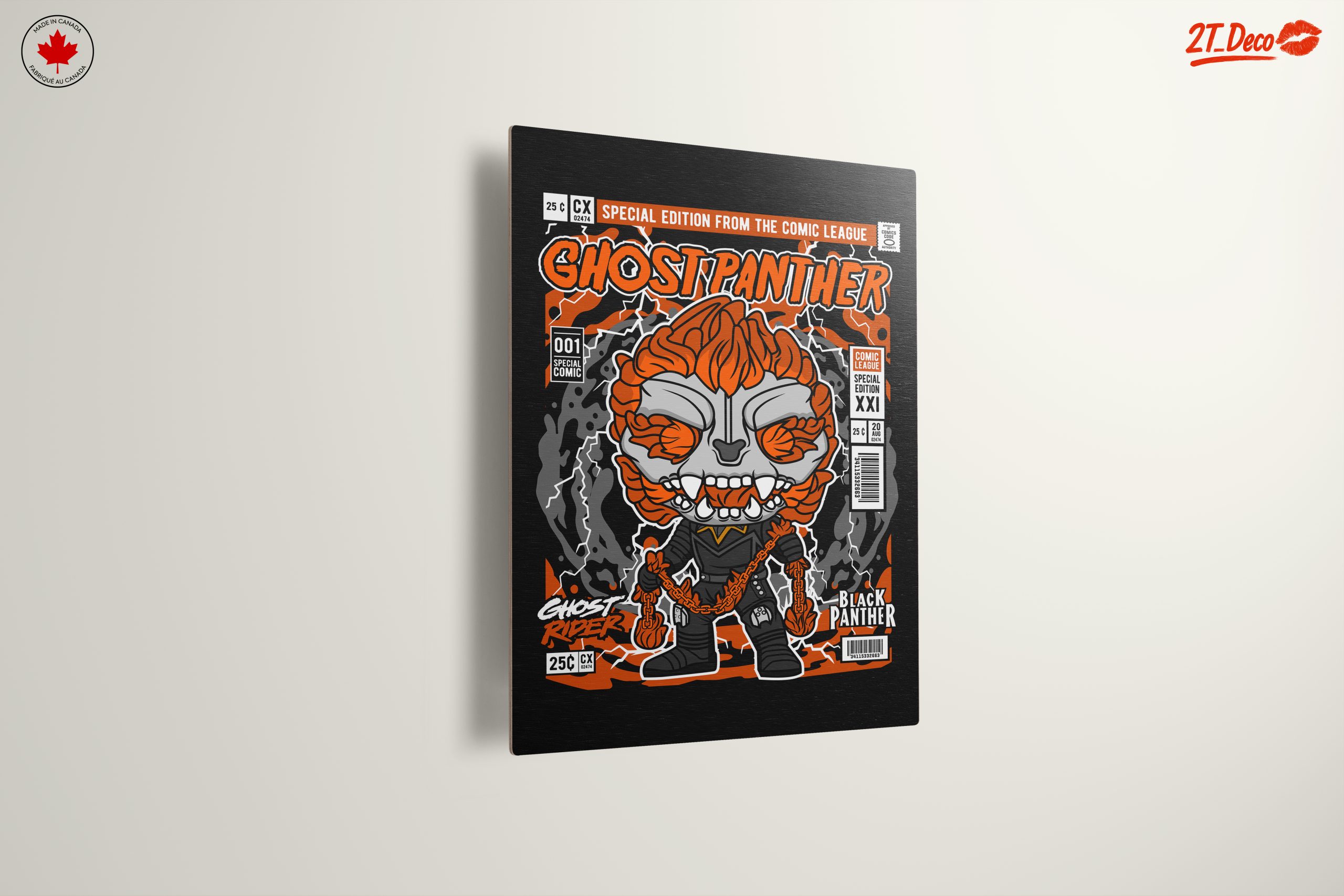 Ghost Panther Comic Character Art - Image 13