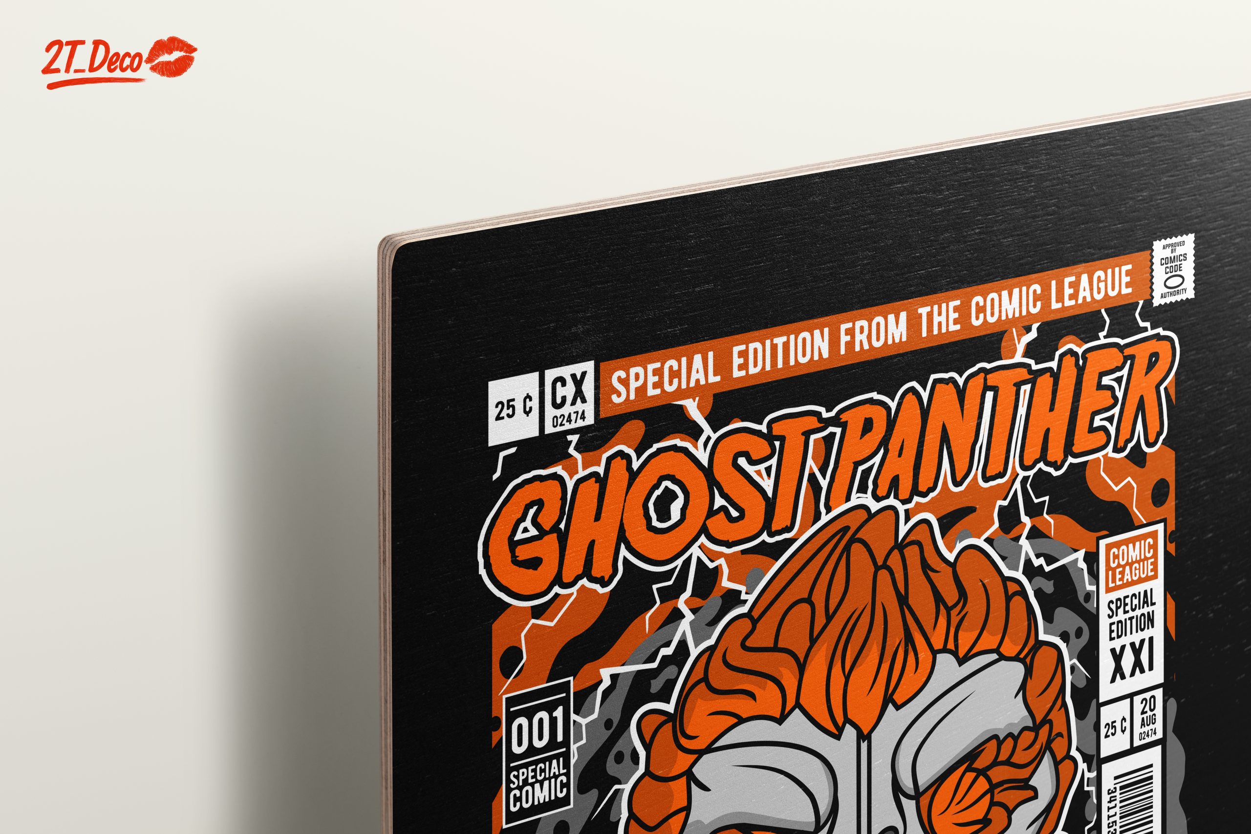 Ghost Panther Comic Character Art - Image 15
