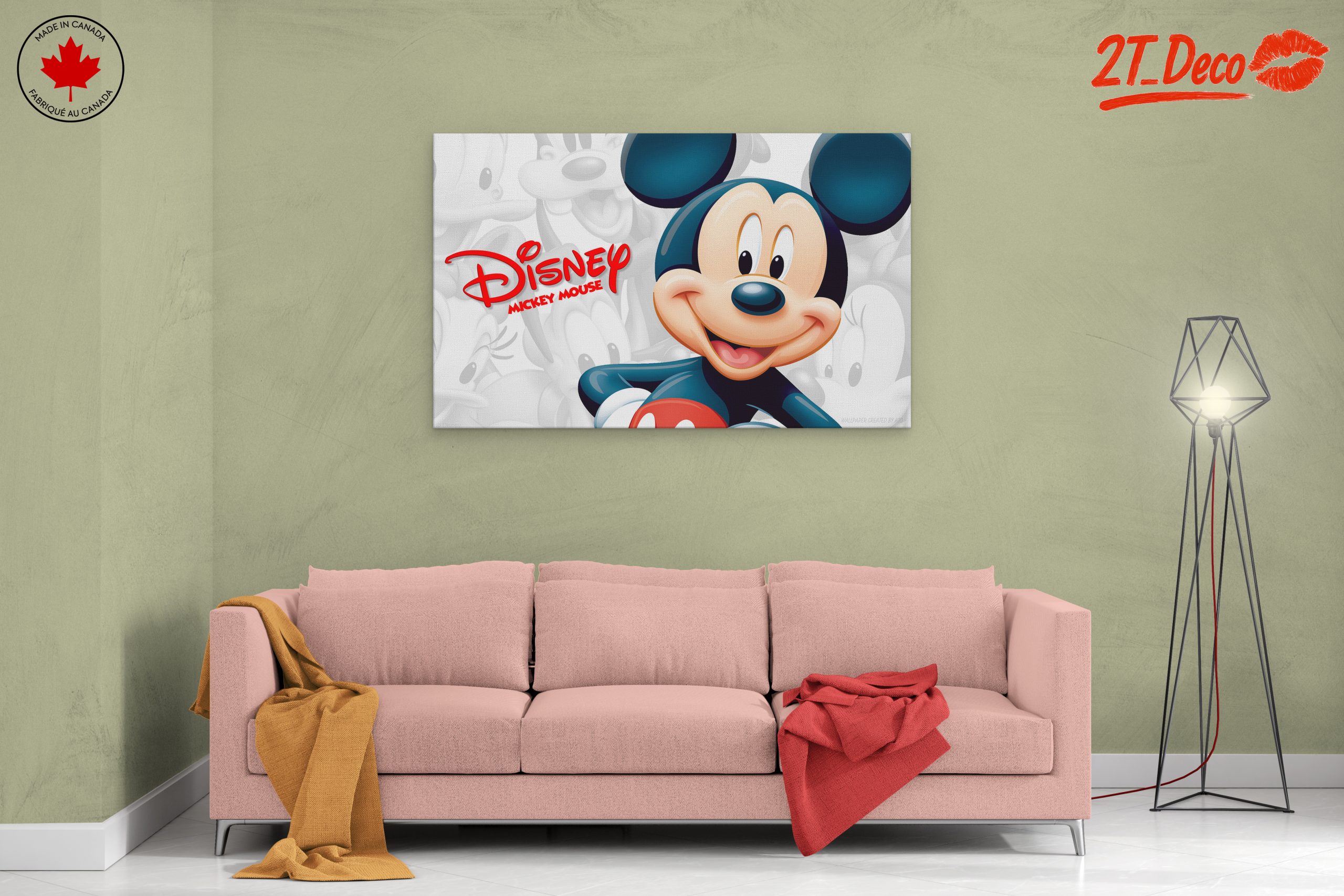 Mickey Mouse Disney Character Art - Image 2