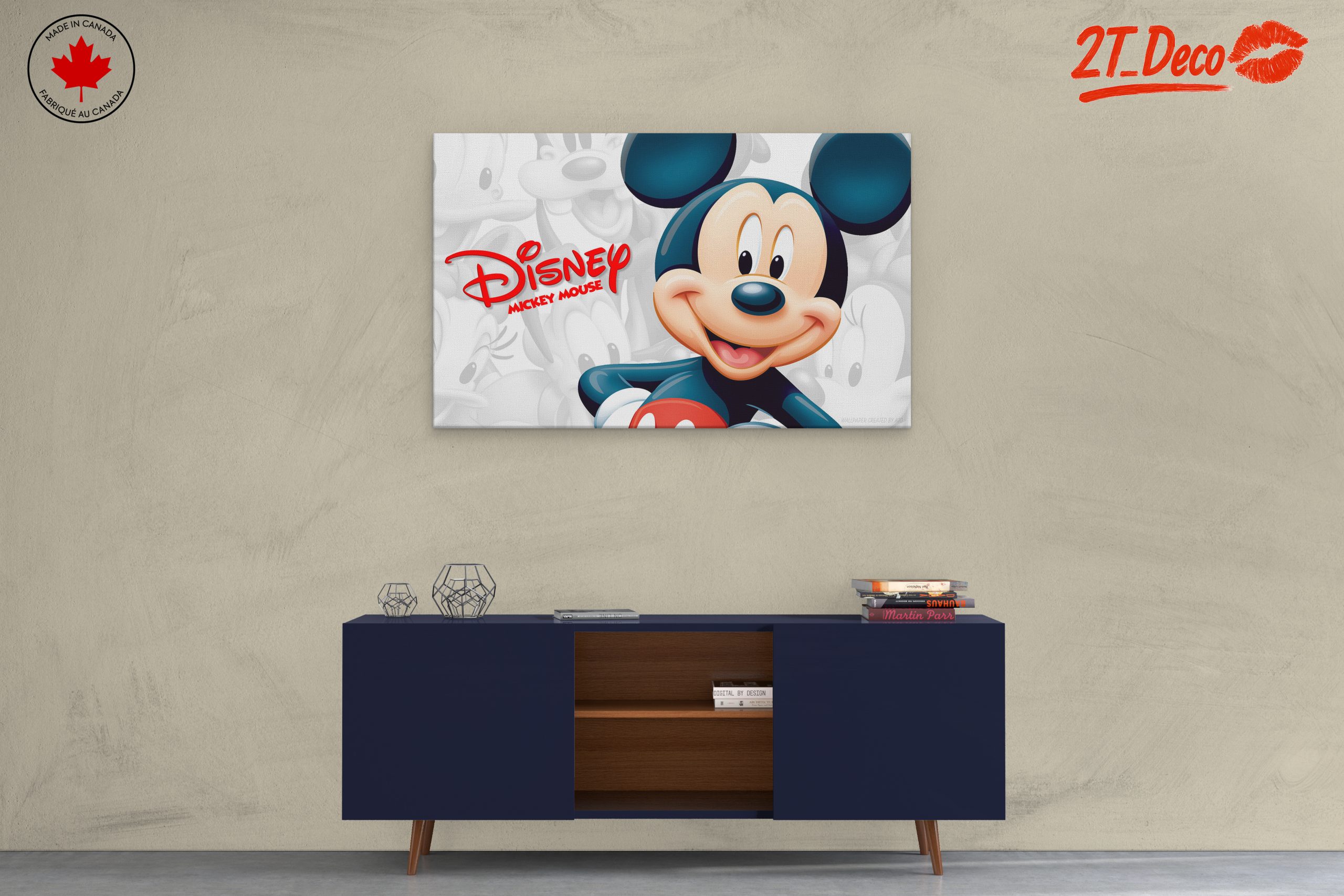 Mickey Mouse Disney Character Art - Image 3