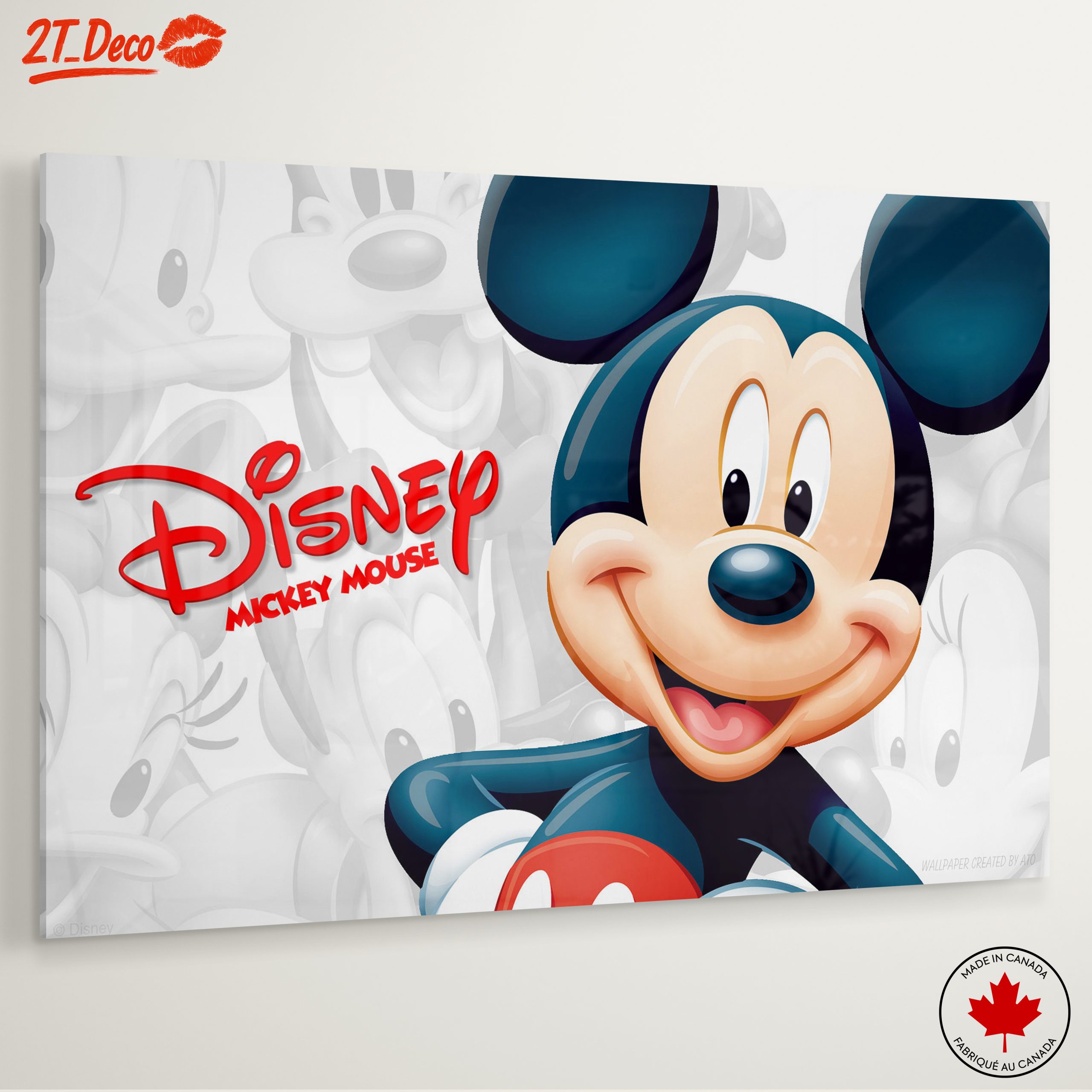 Mickey Mouse Disney Character Art - Image 6