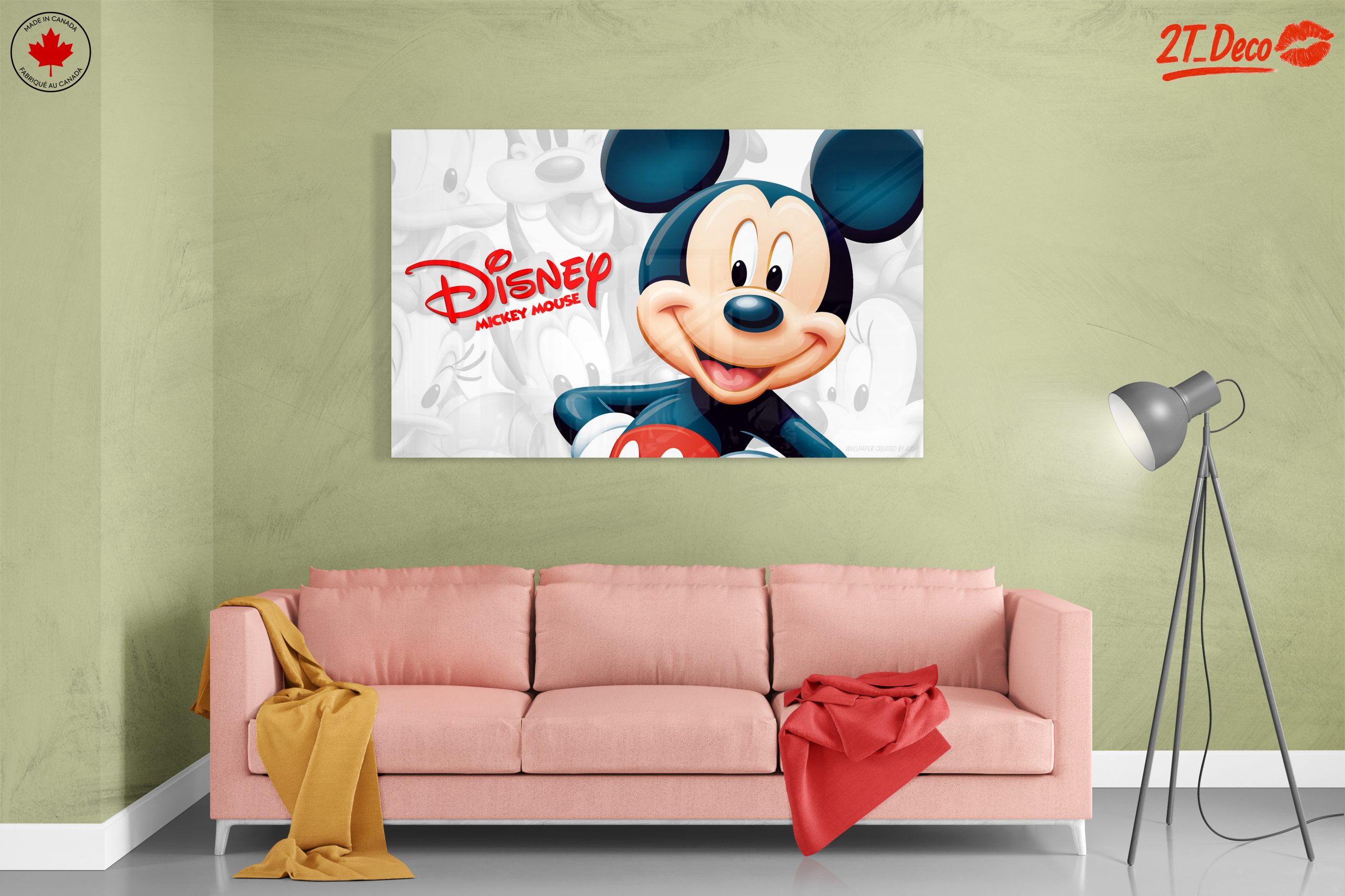 Mickey Mouse Disney Character Art - Image 7