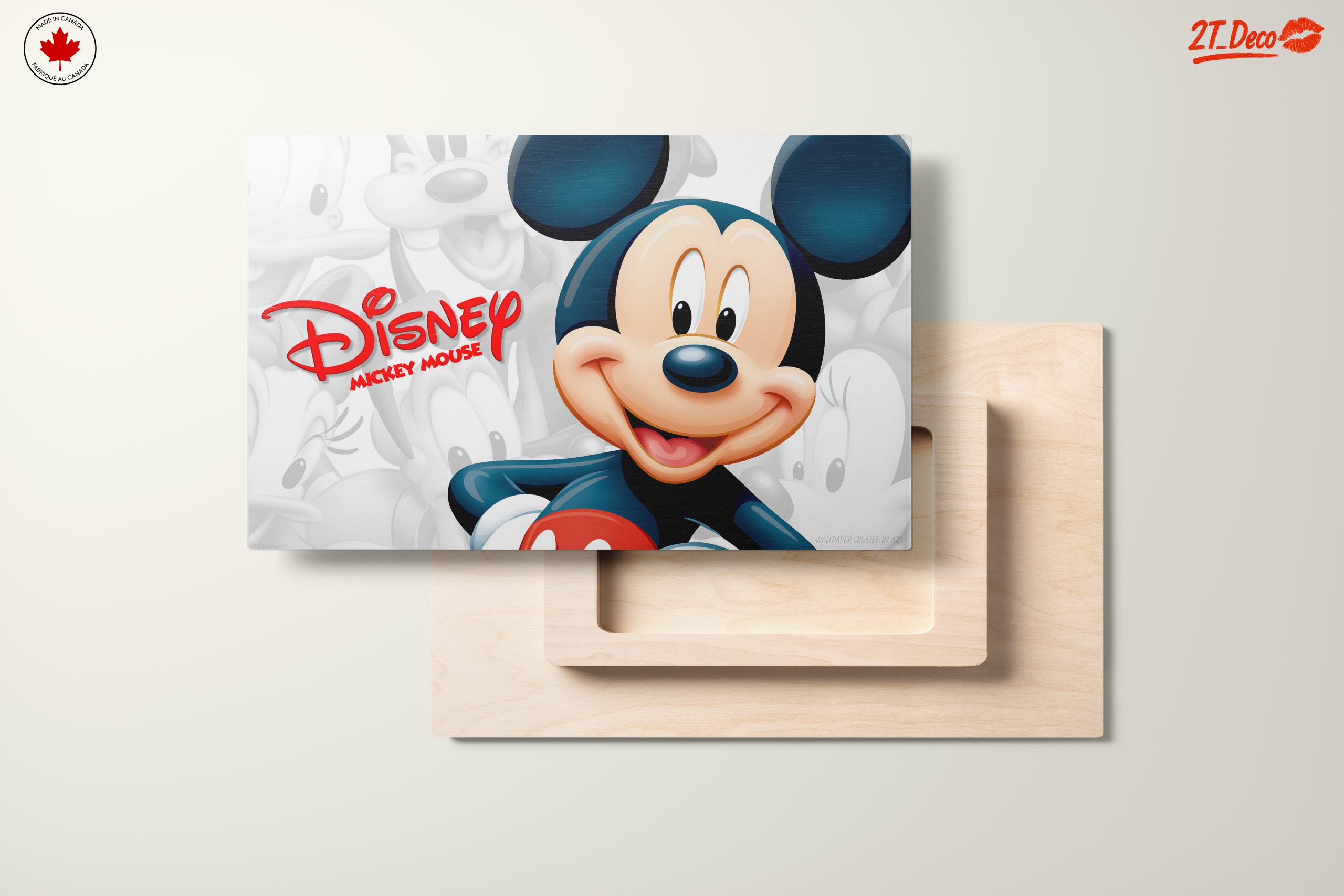 Mickey Mouse Disney Character Art - Image 11