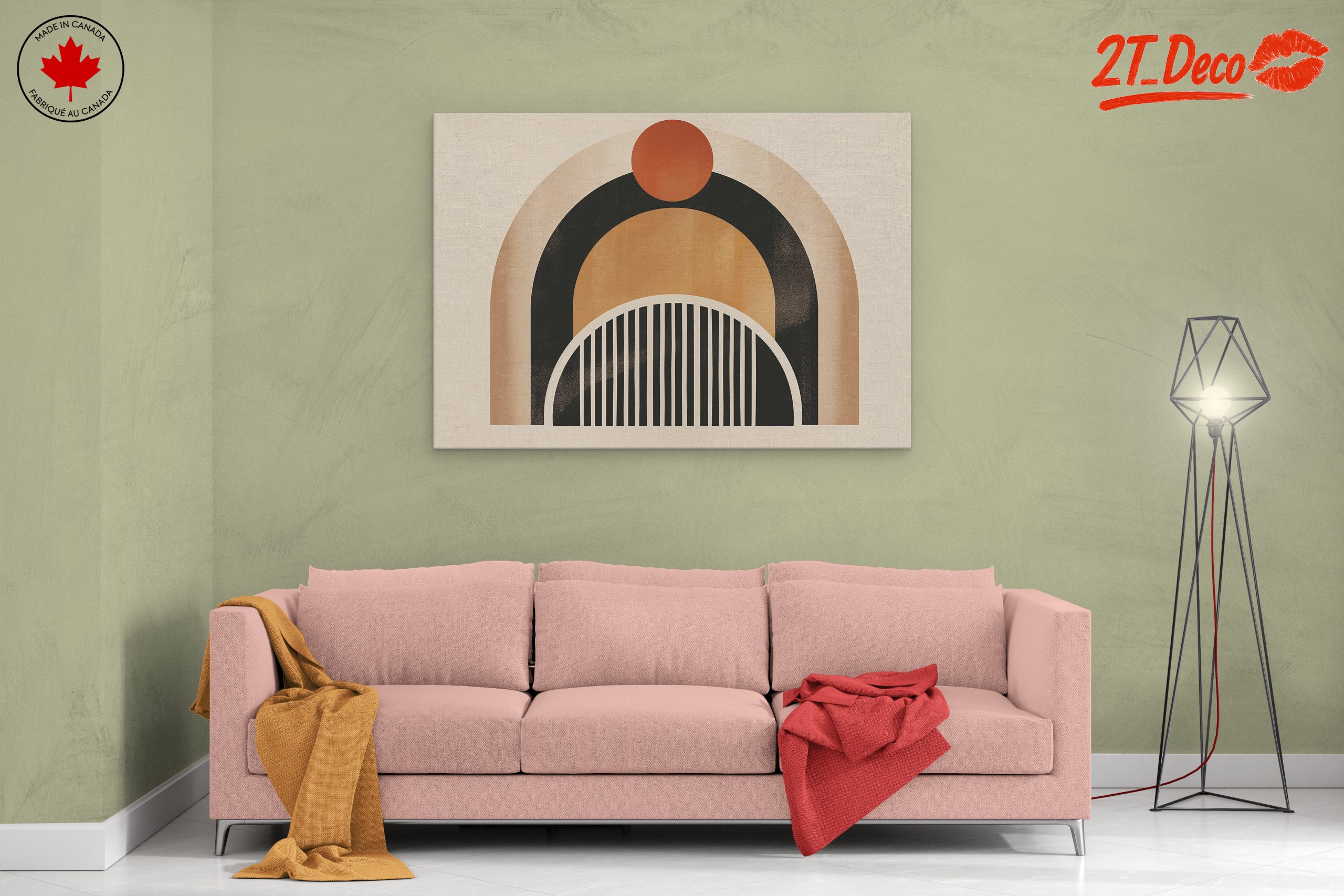 Modern Abstract Geometric Art 2 - Image 2