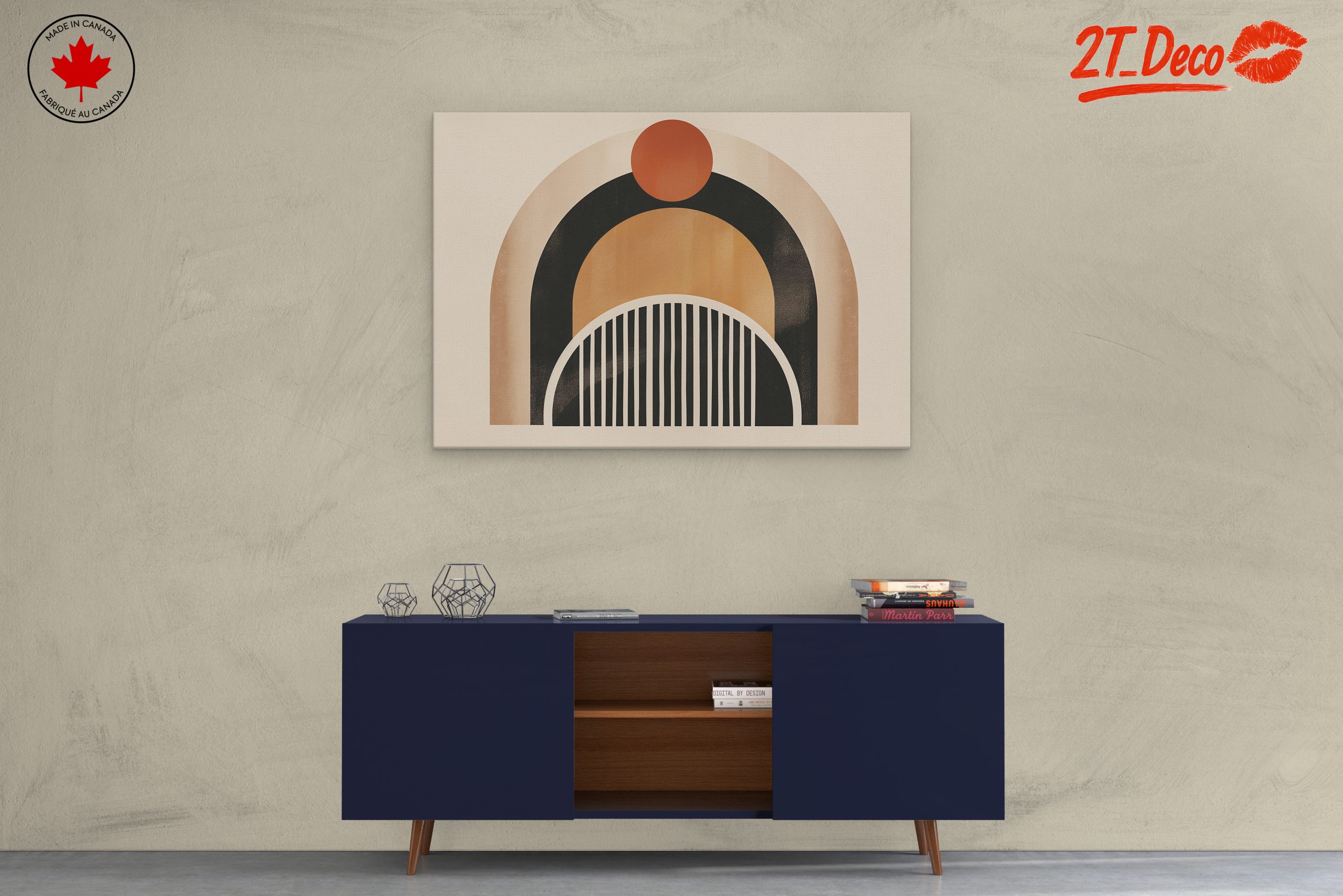 Modern Abstract Geometric Art 2 - Image 3