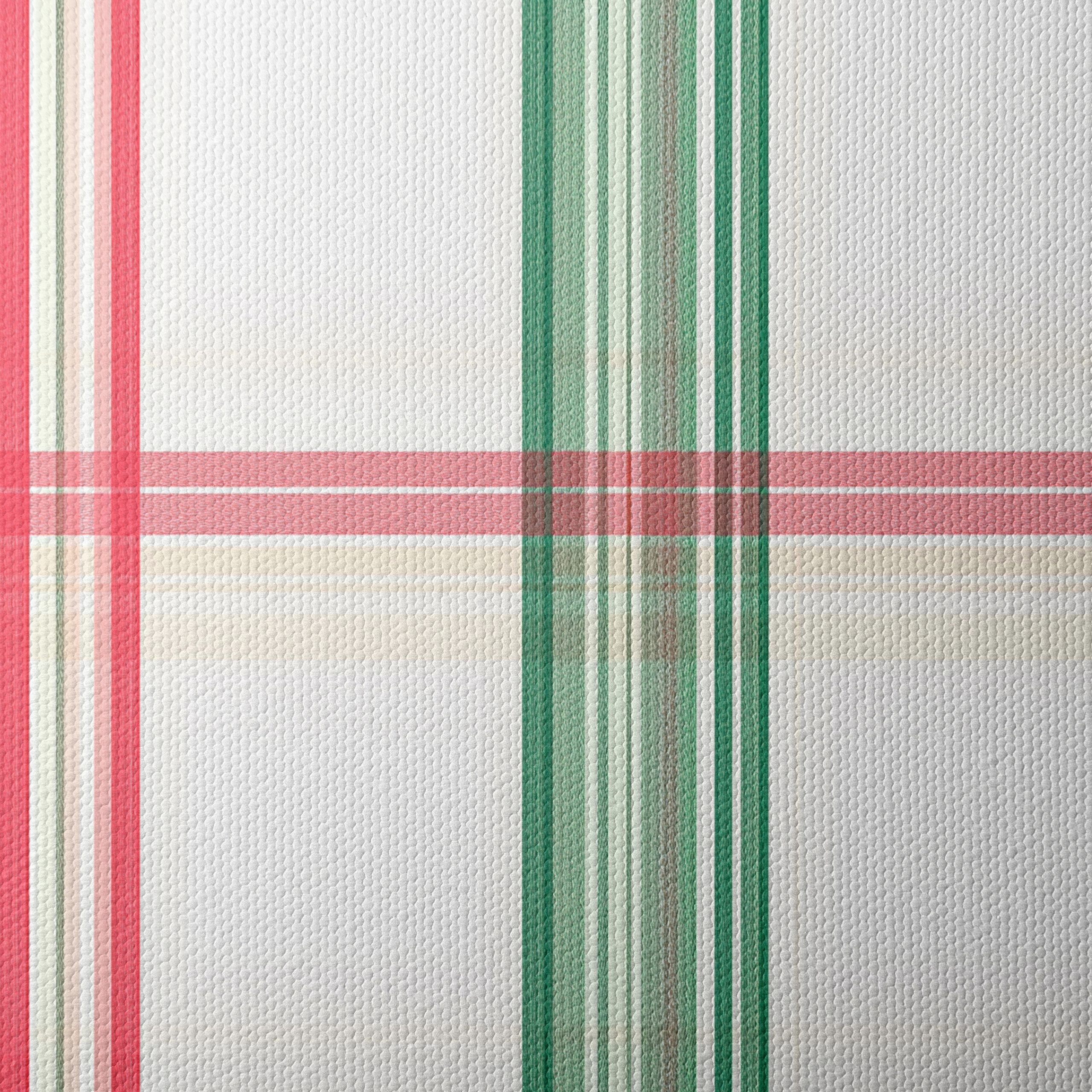 Festive Plaid Pattern Art - Image 4