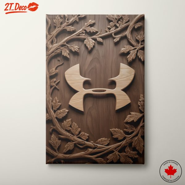 Under Armour Logo Wall Art Design